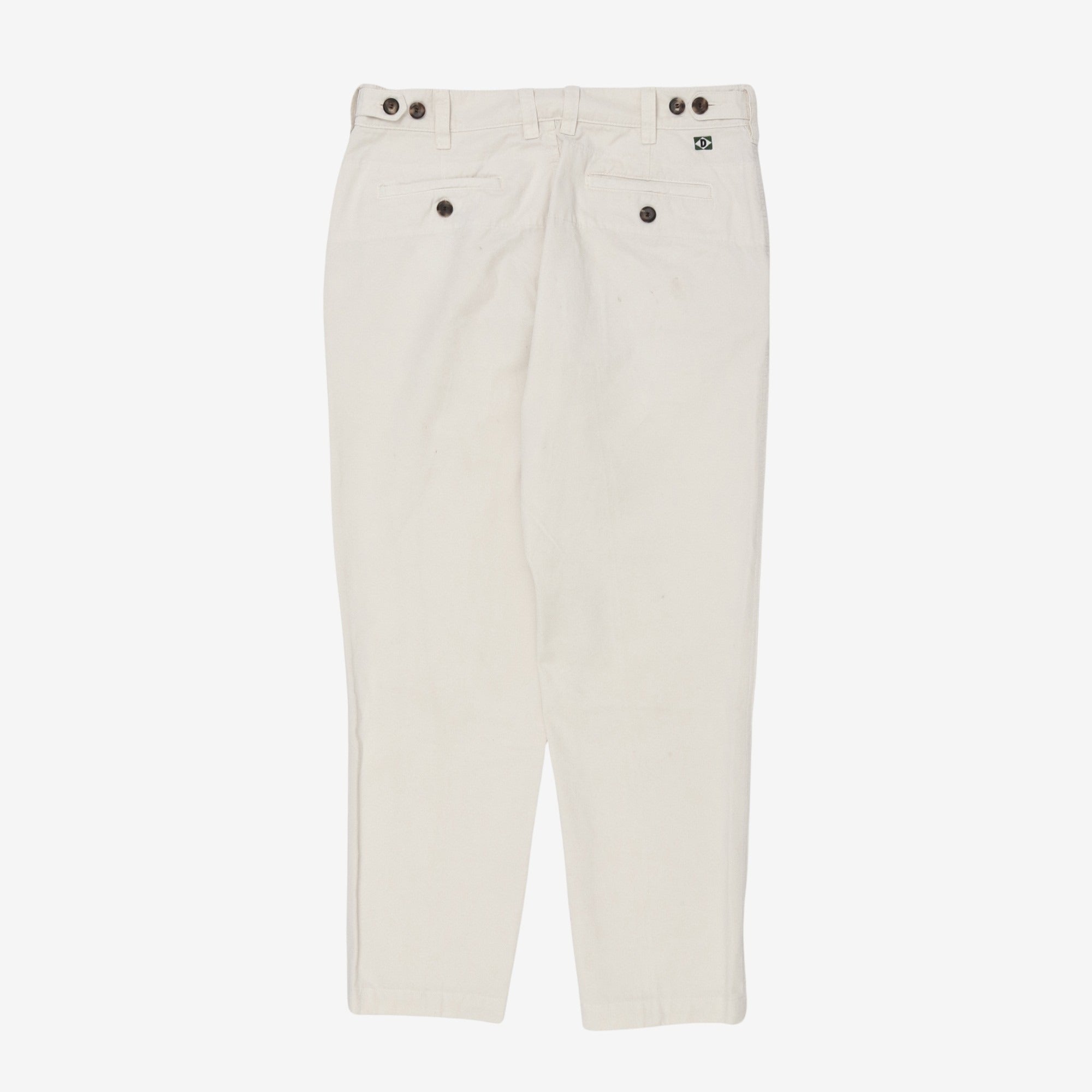 Cotton Flat Front Chino