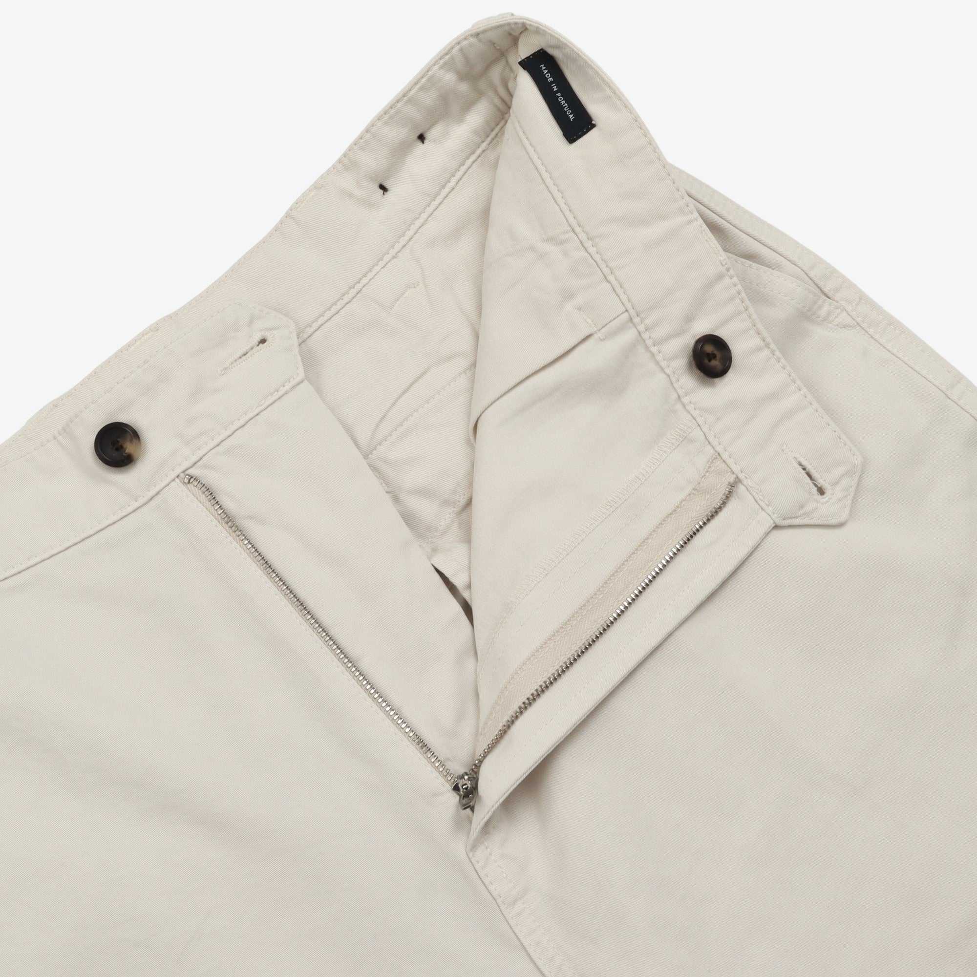 Cotton Flat Front Chino