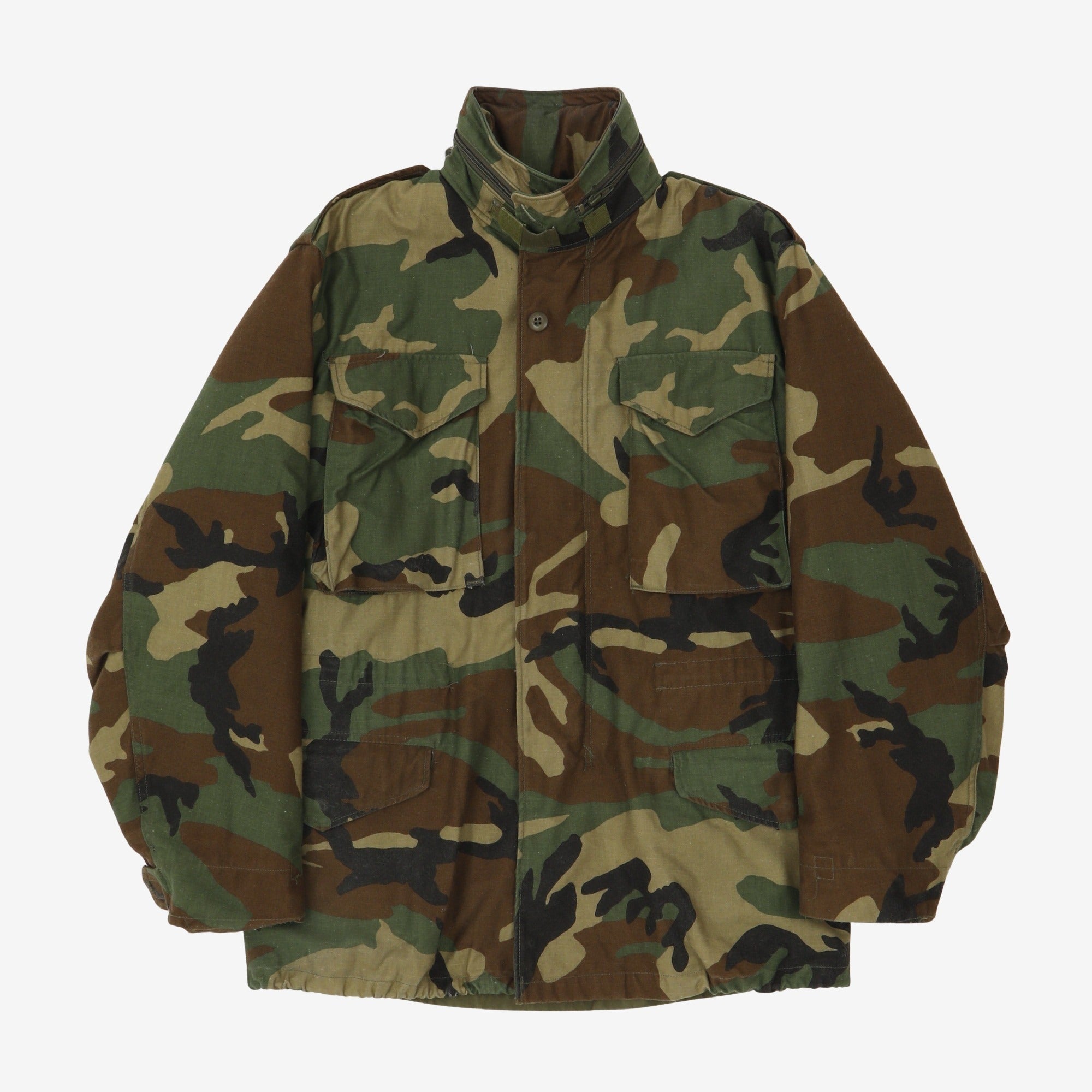 Camo M-65 Field Jacket + Liner