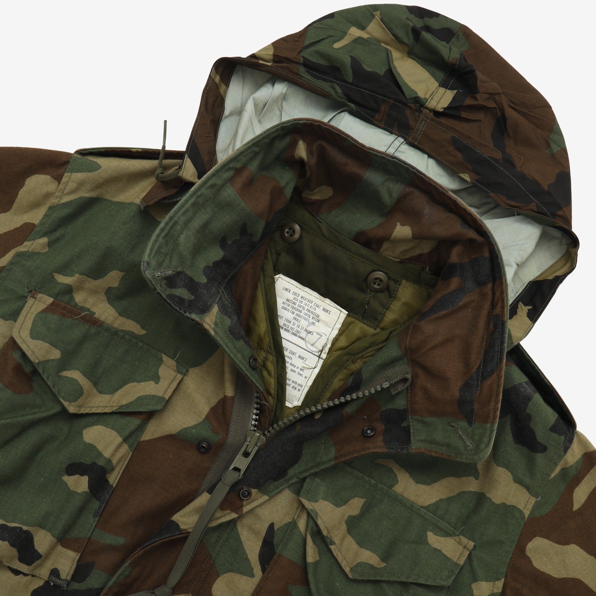 Camo M-65 Field Jacket + Liner