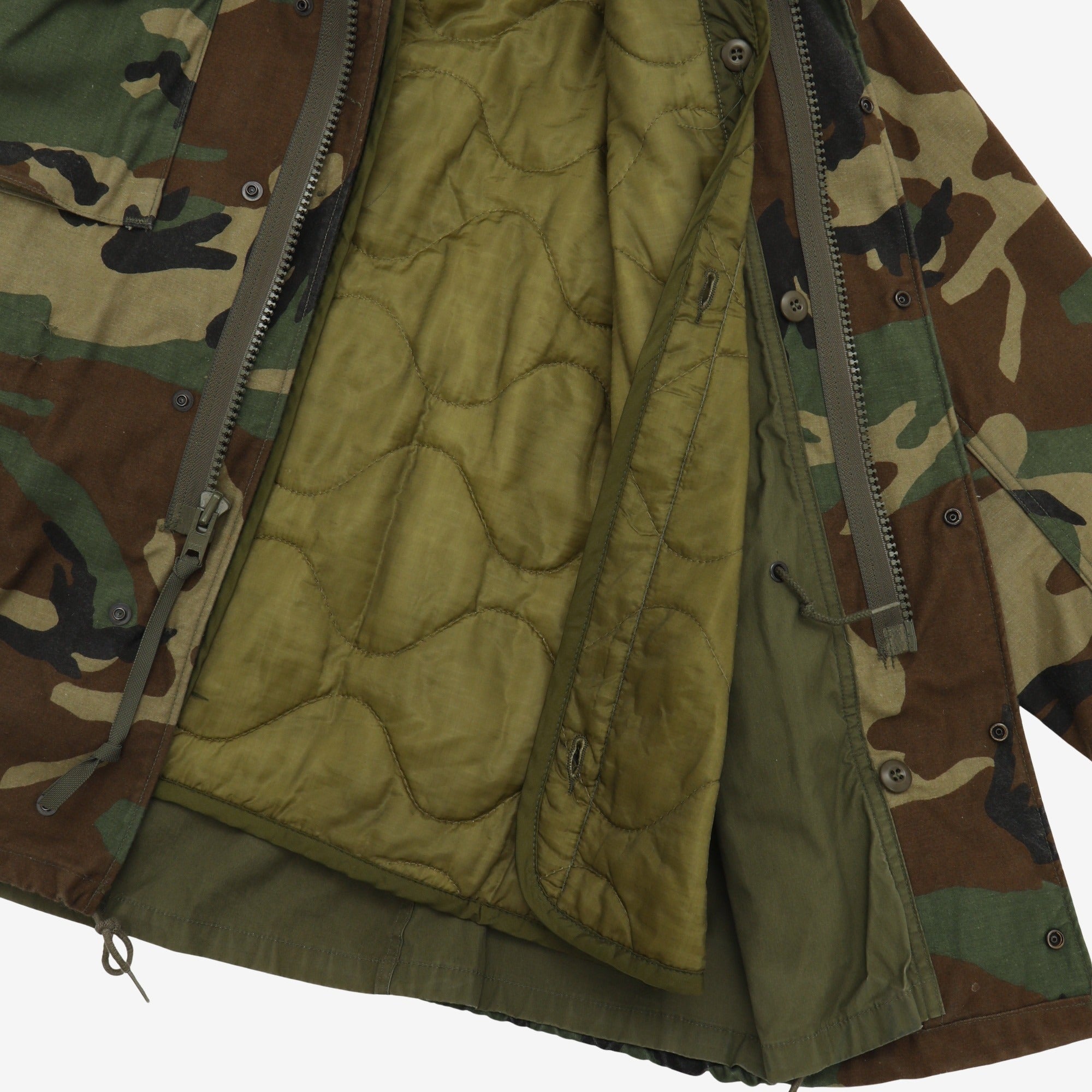 Camo M-65 Field Jacket + Liner