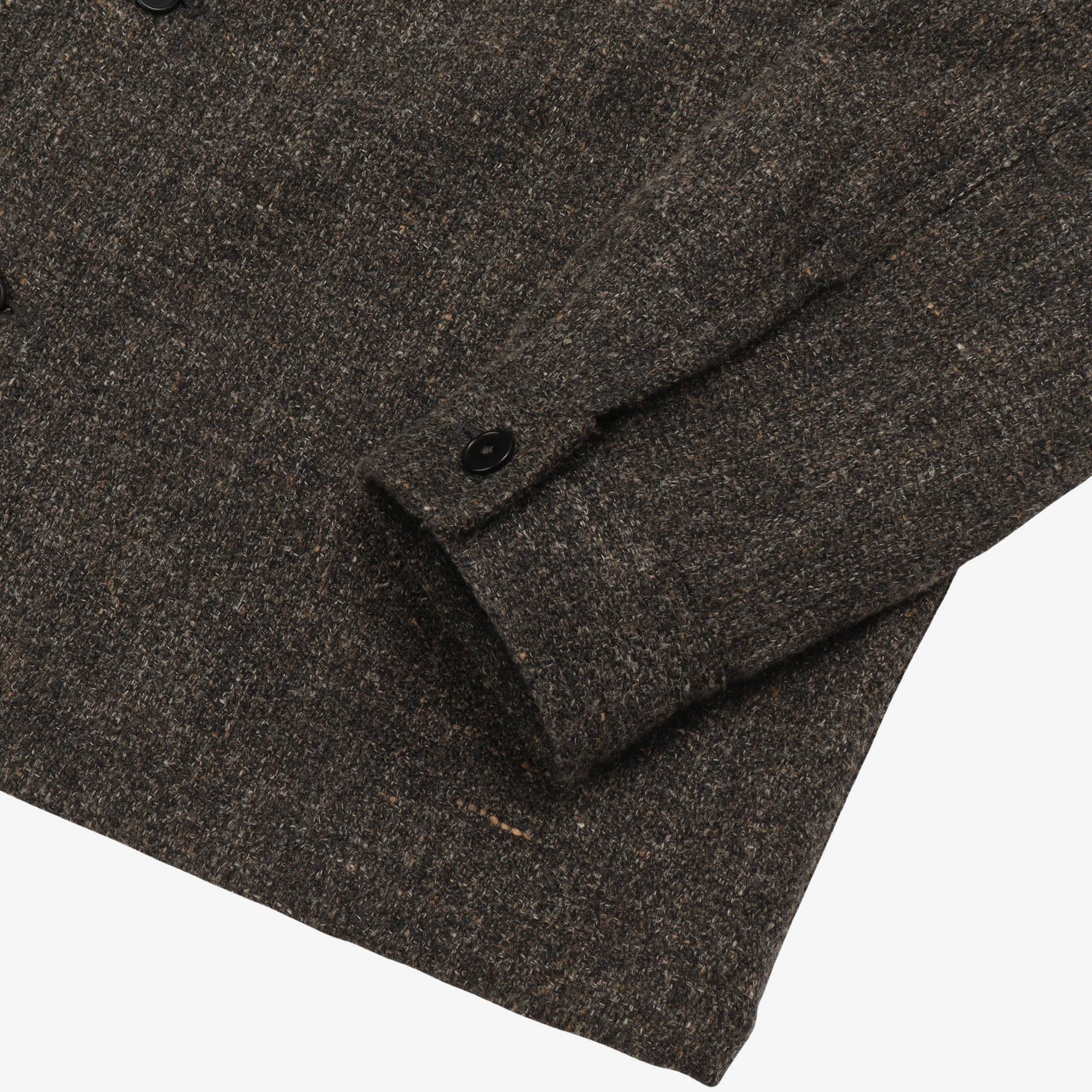 Wool Linen Blend Overshirt