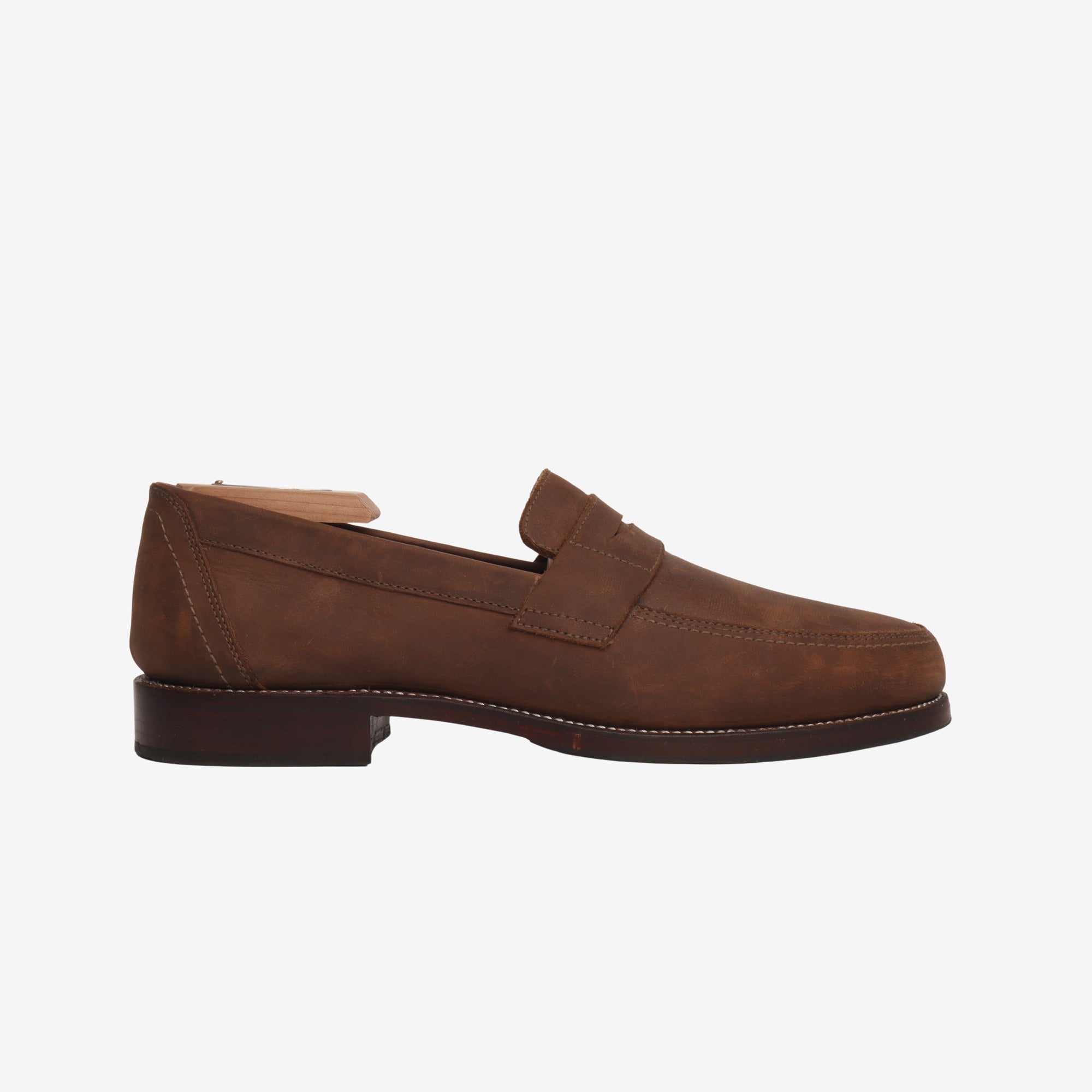 Leather Penny Loafers + Trees