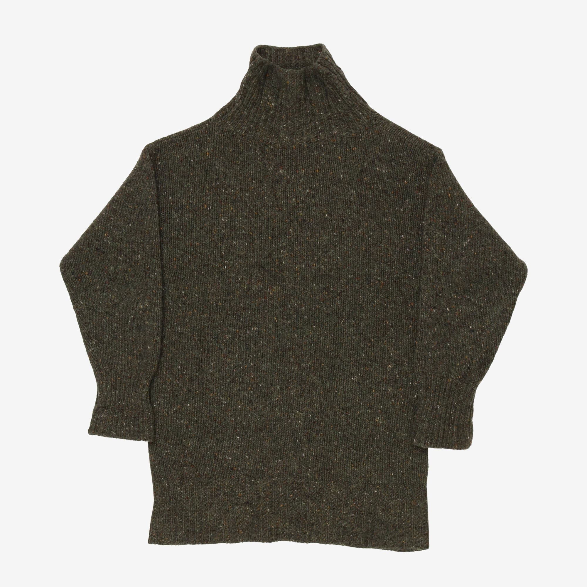 Wool High Neck Jumper