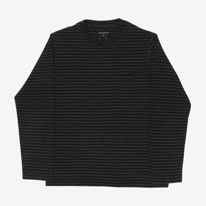 LS Stripe Pocket Tee