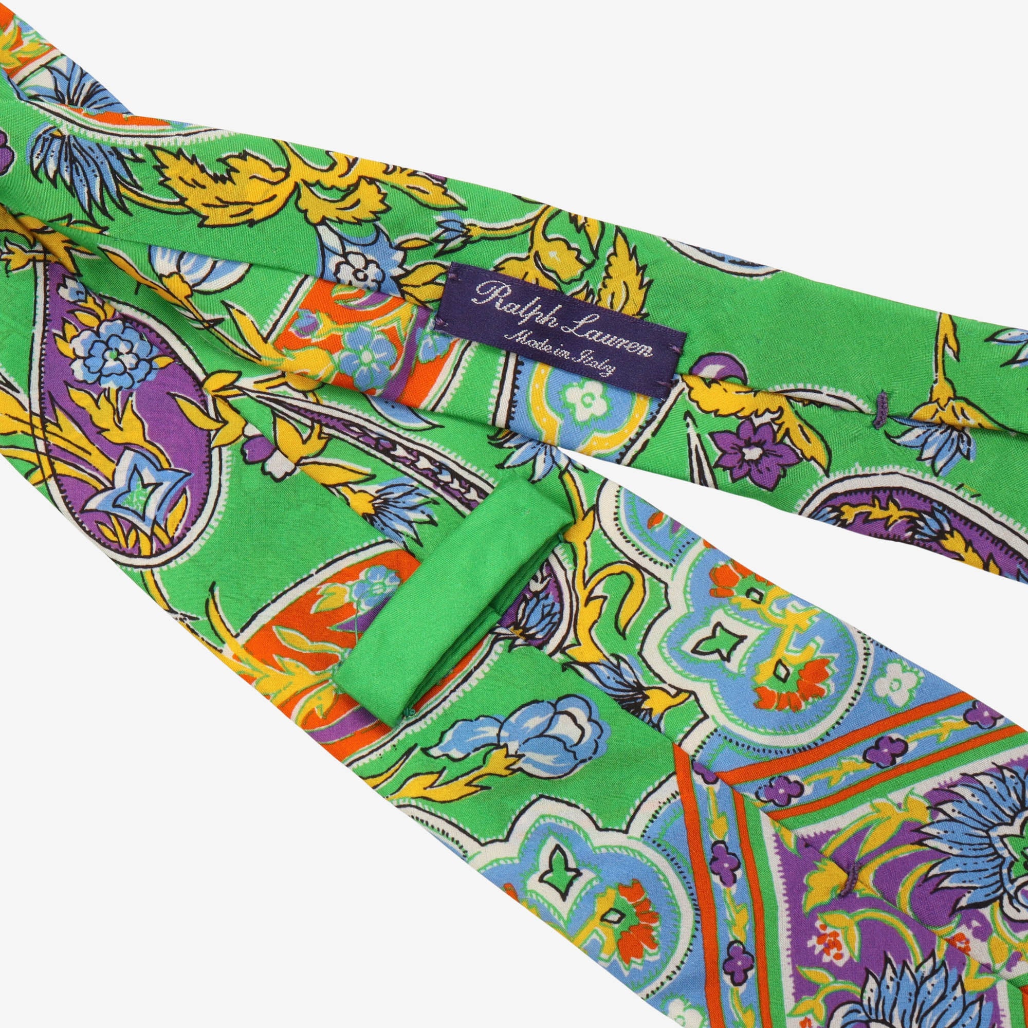 Purple Label Paisley Silk Tie