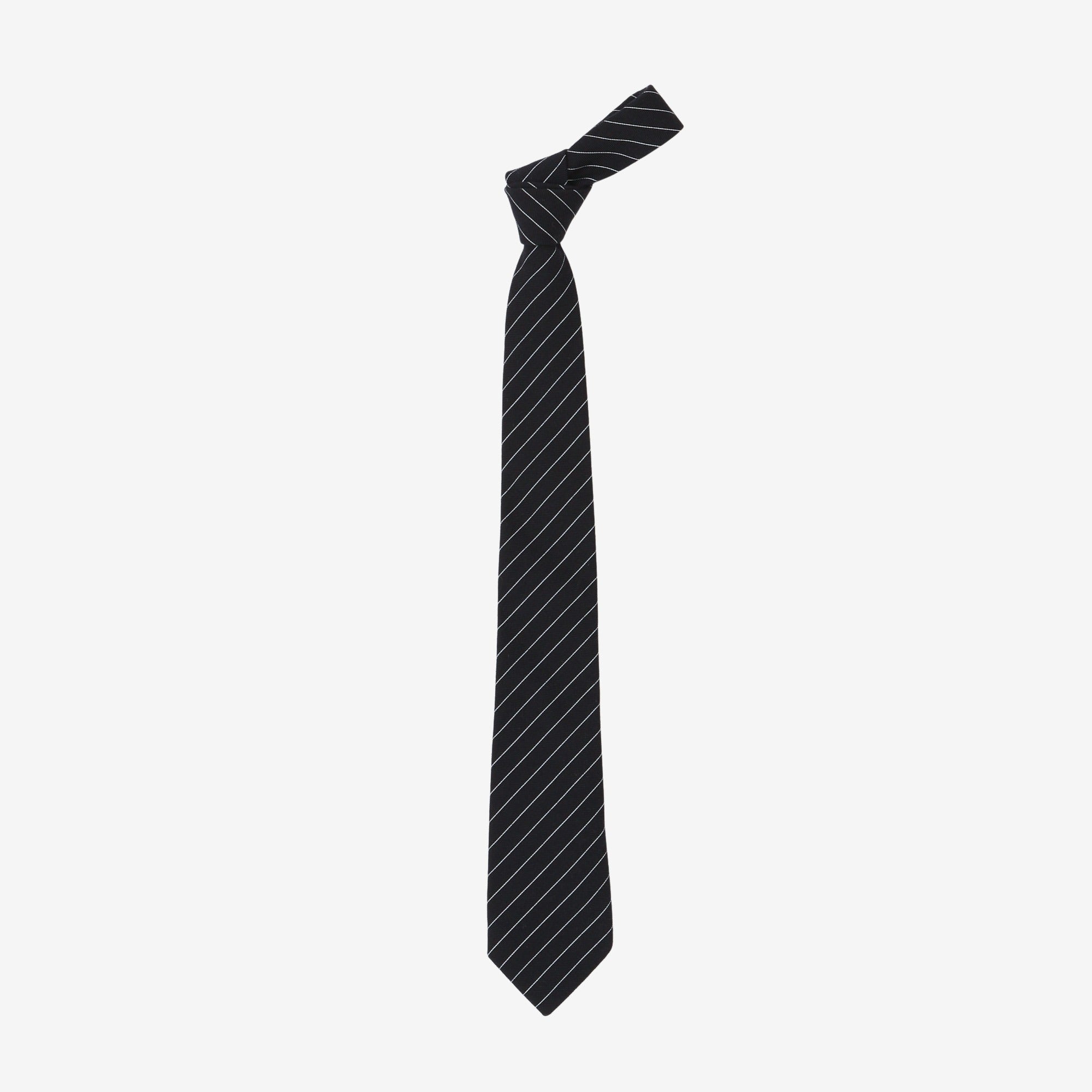 Black Label Wool Silk Tie