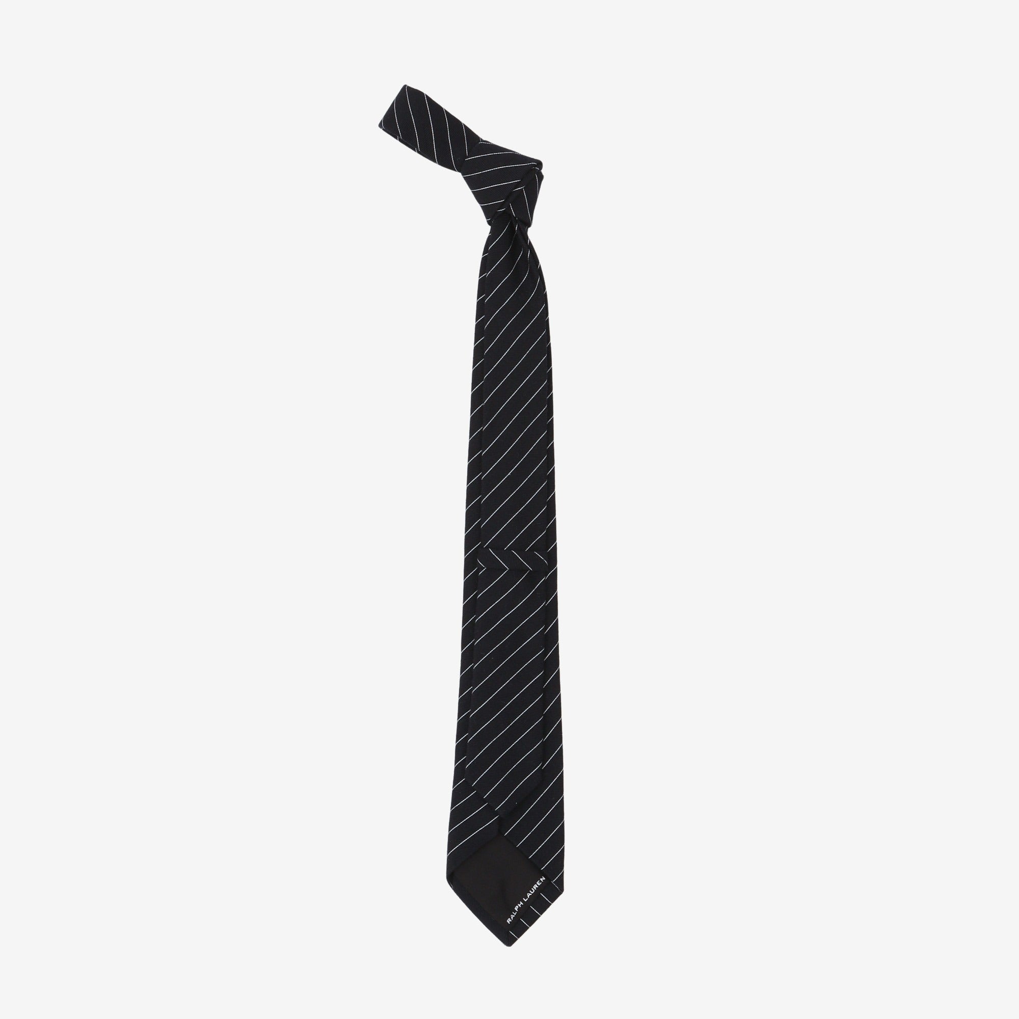 Black Label Wool Silk Tie