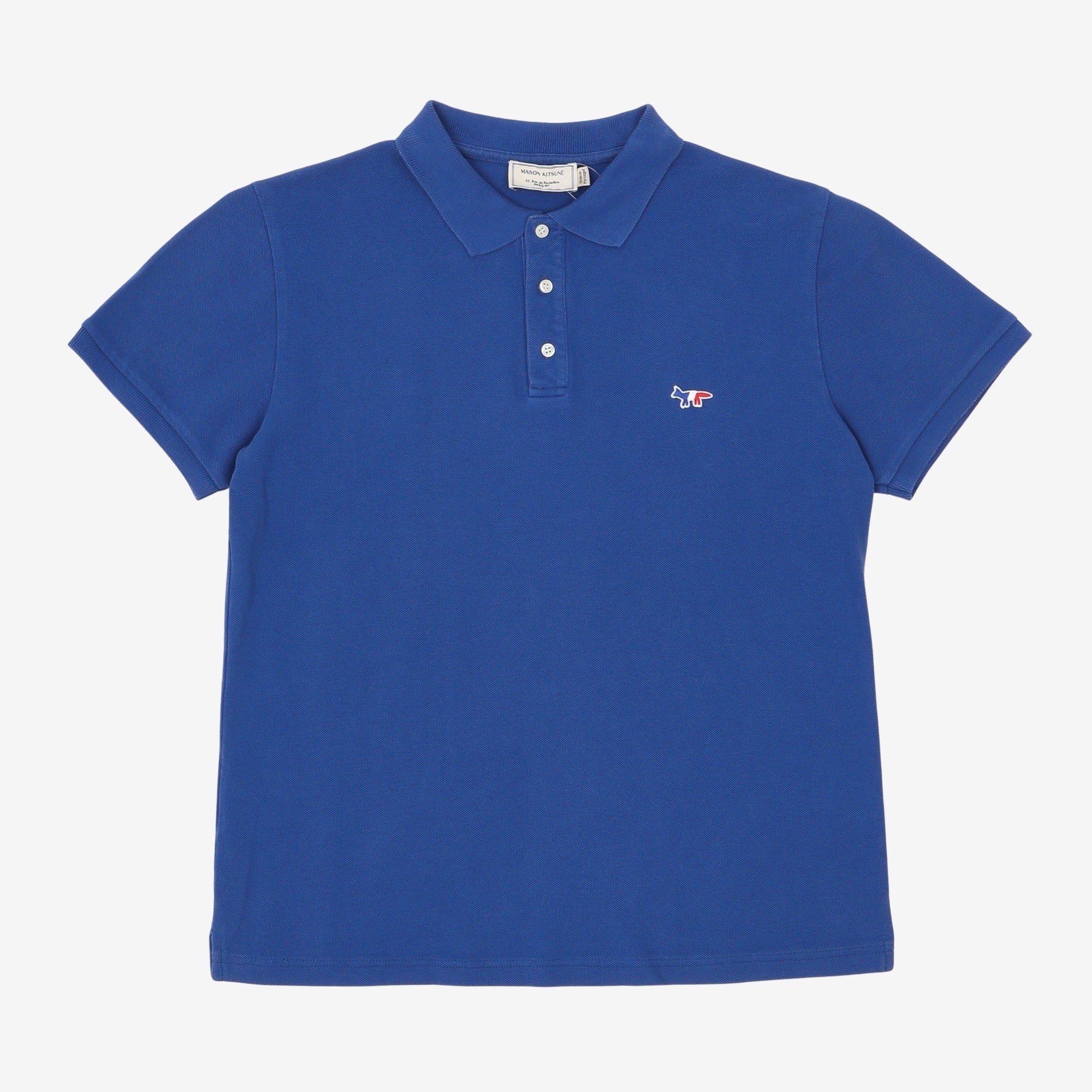 Tricolor Fox Polo Shirt