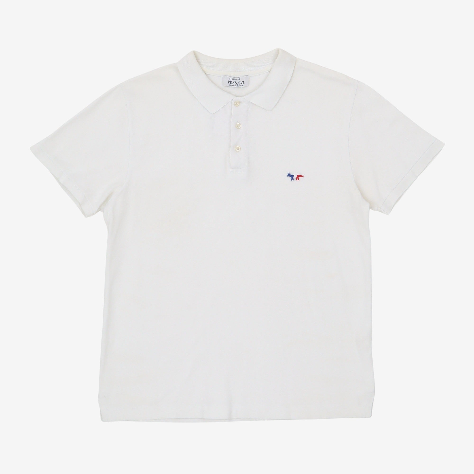 Tricolor Fox Polo Shirt