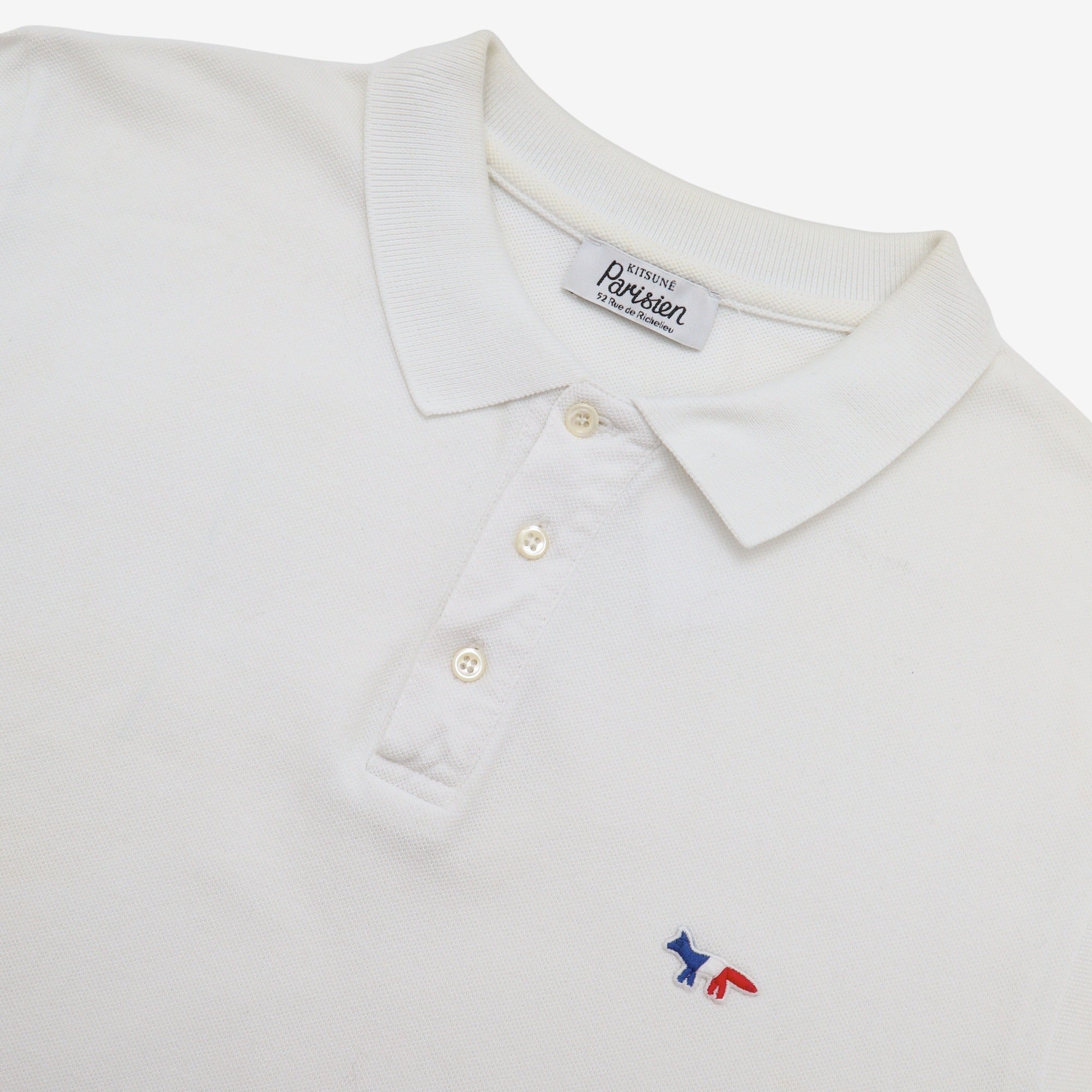 Tricolor Fox Polo Shirt