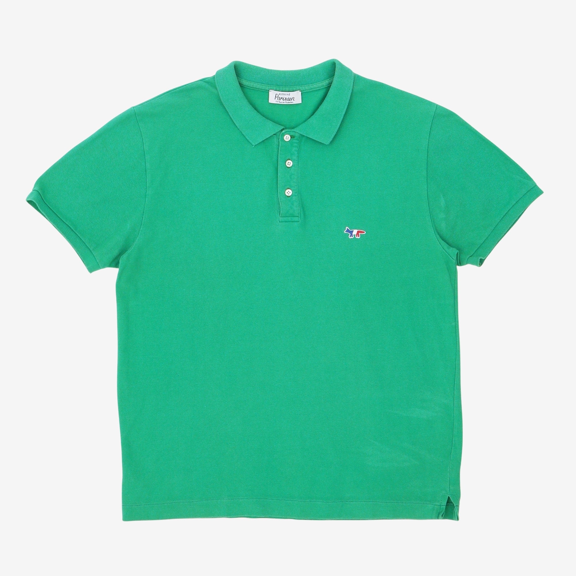 Tricolor Fox Polo Shirt