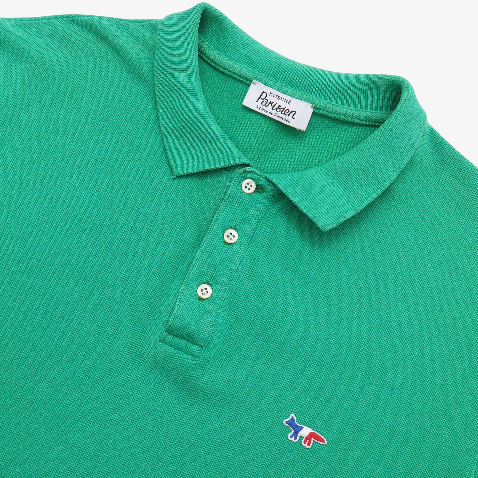 Tricolor Fox Polo Shirt