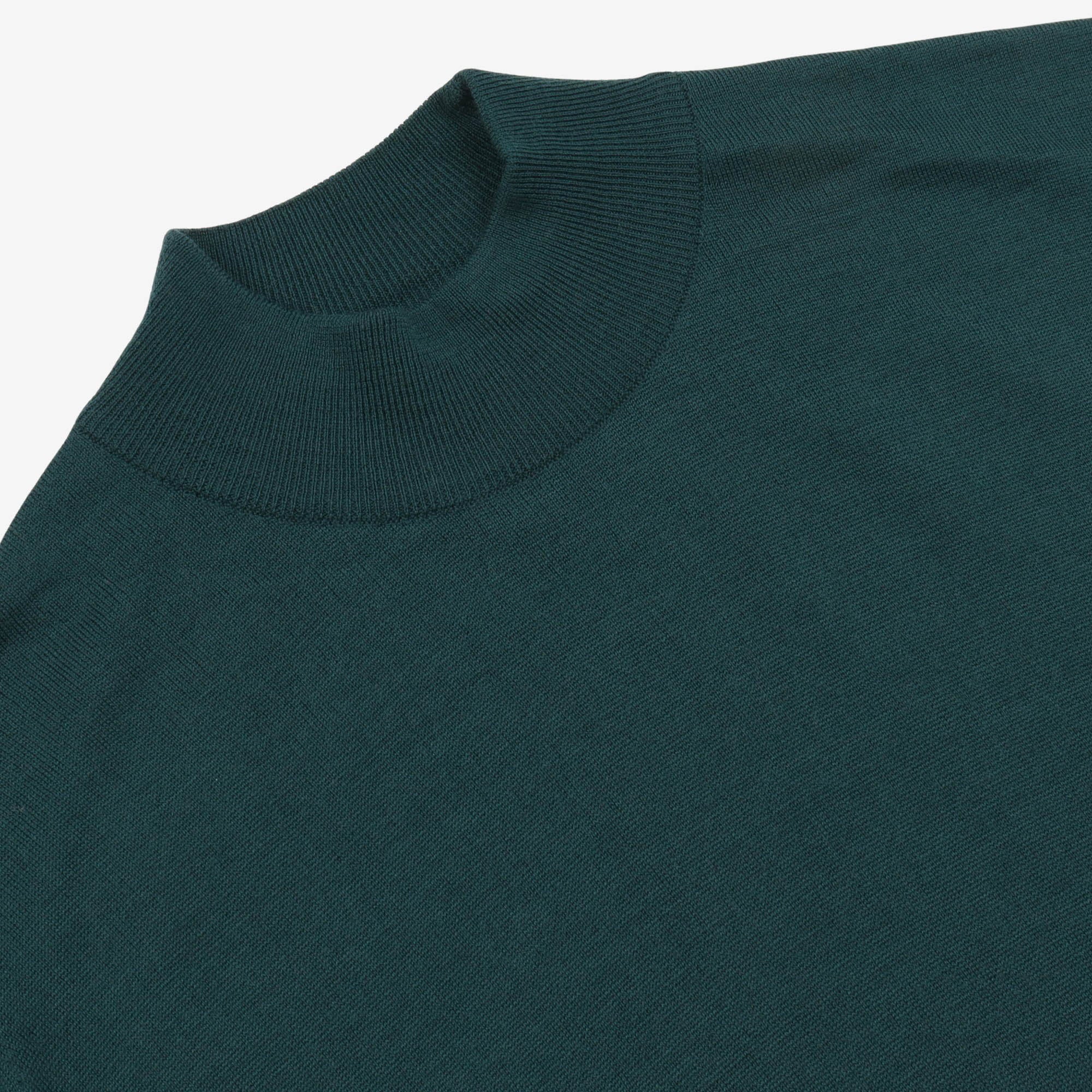 Fine Merino Mock Neck Sweater