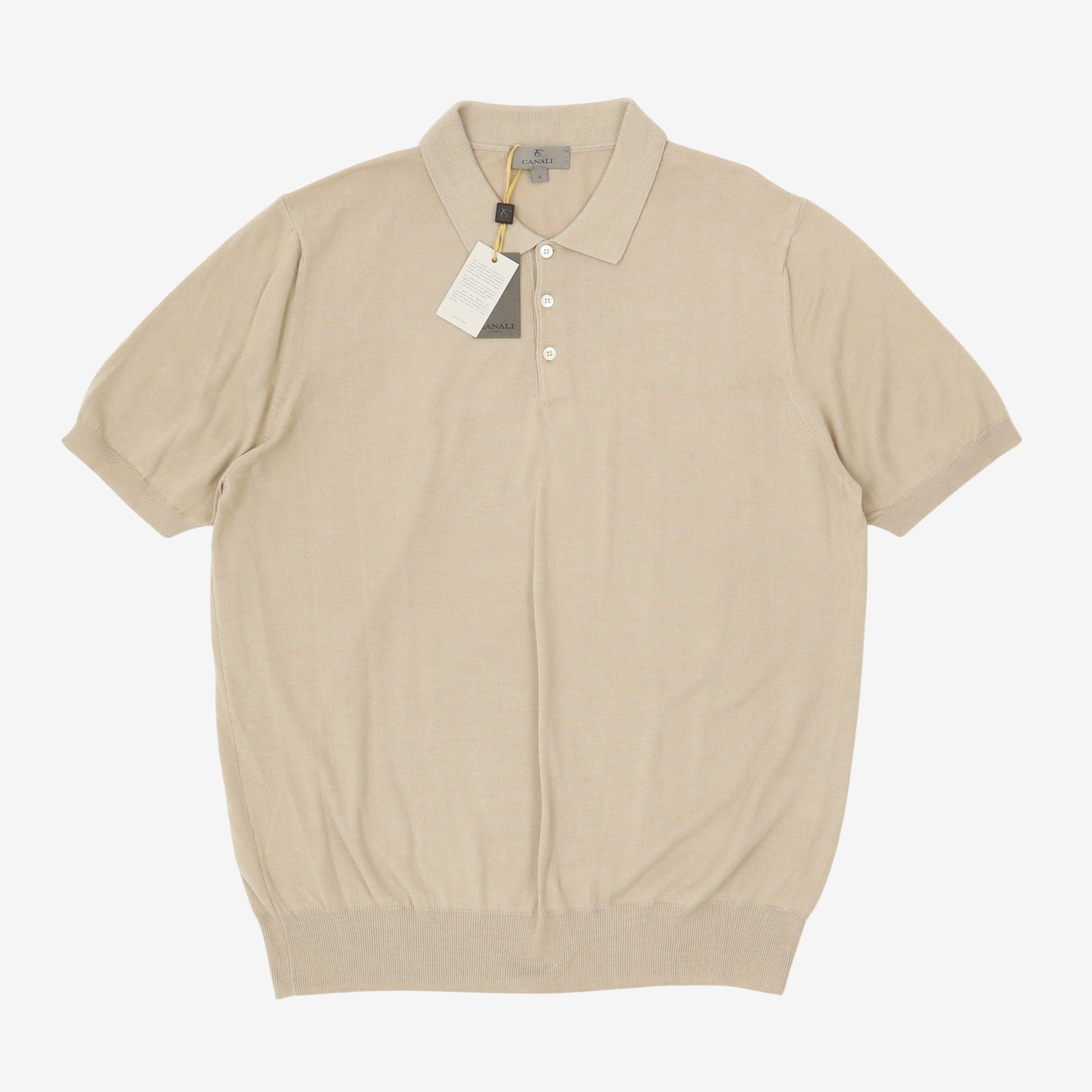 Silk Mix SS Polo Shirt