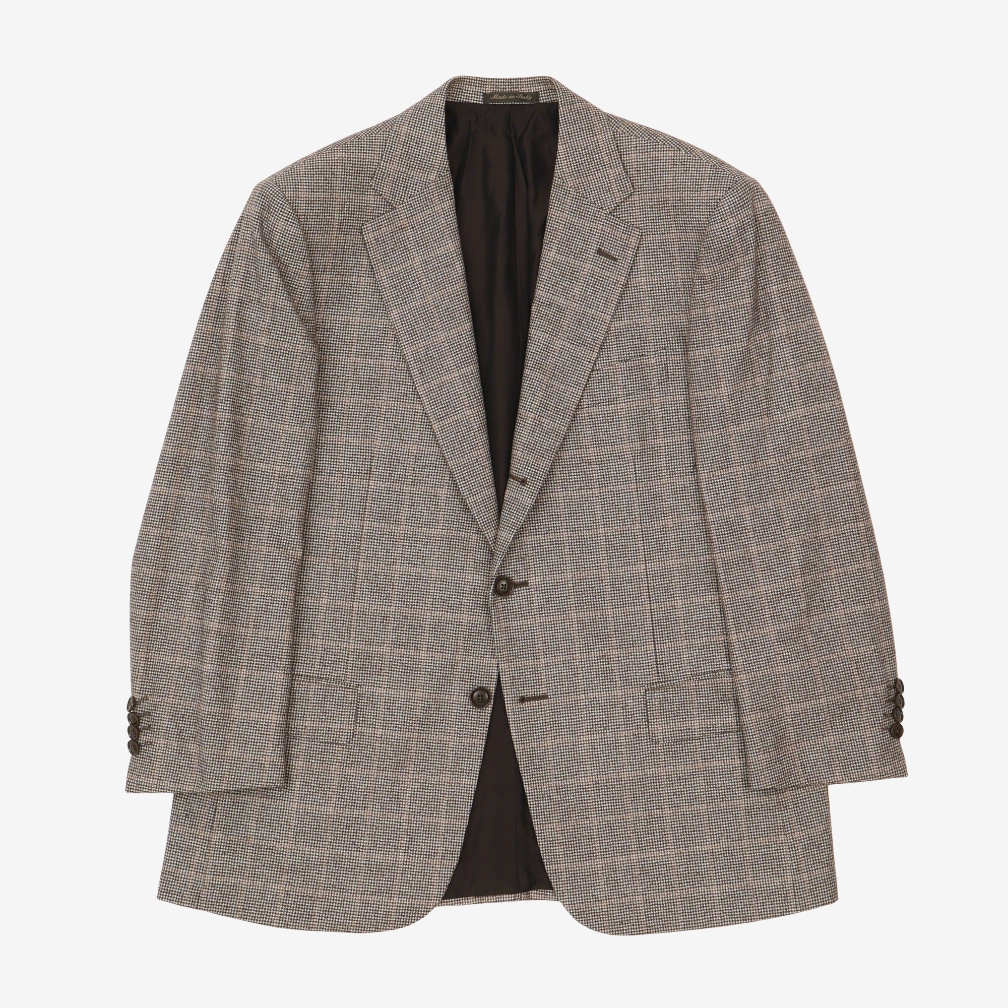 Bespoke Wool Puppytooth Blazer