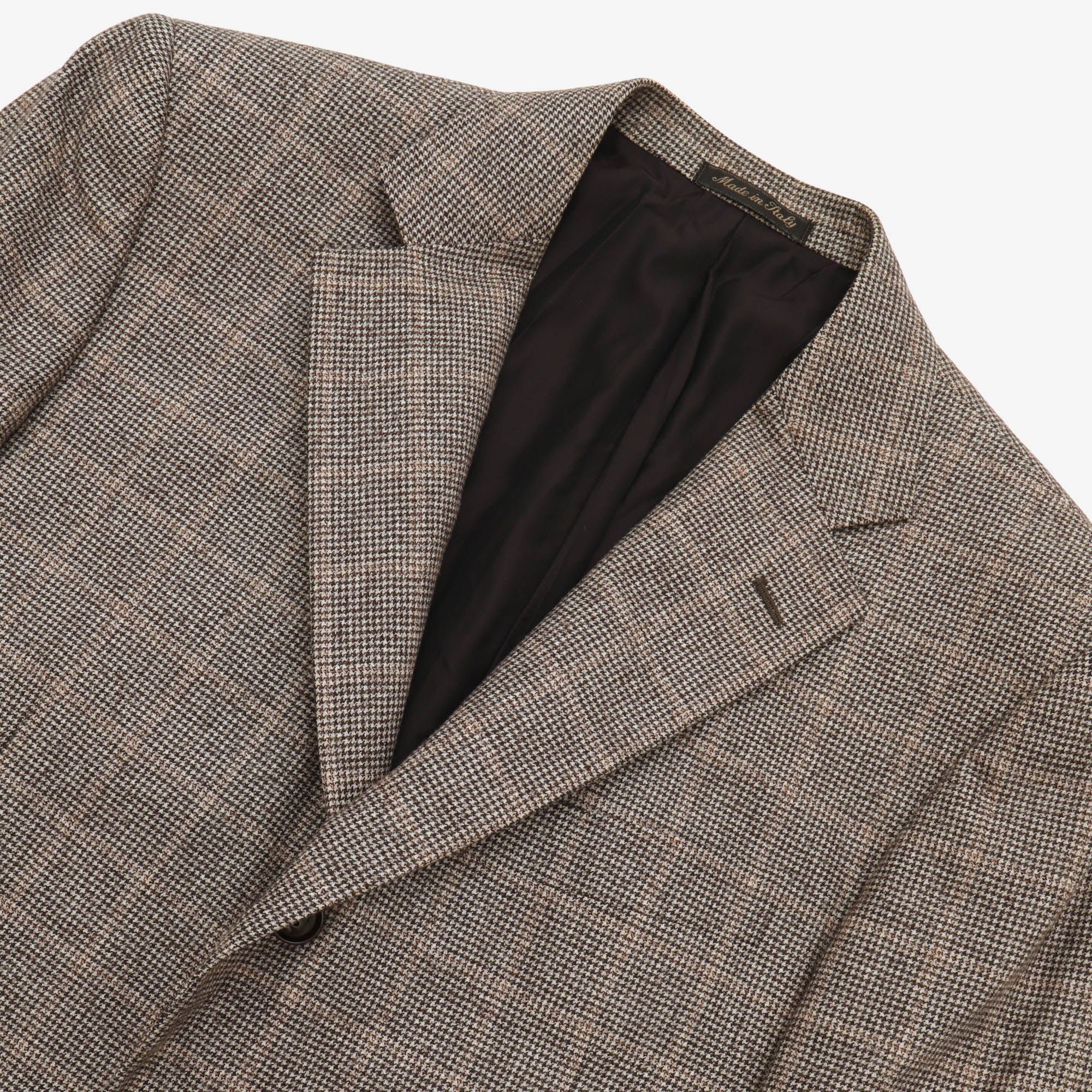 Bespoke Wool Puppytooth Blazer