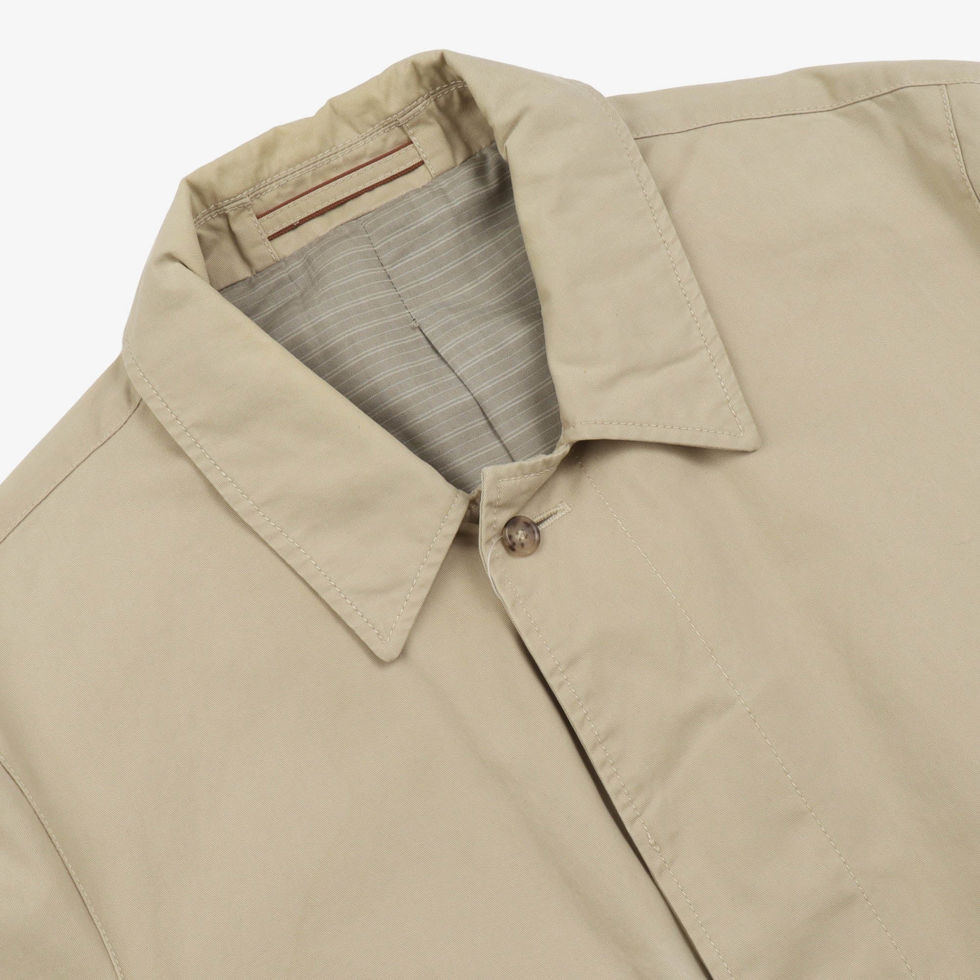 Cotton Twill Overcoat