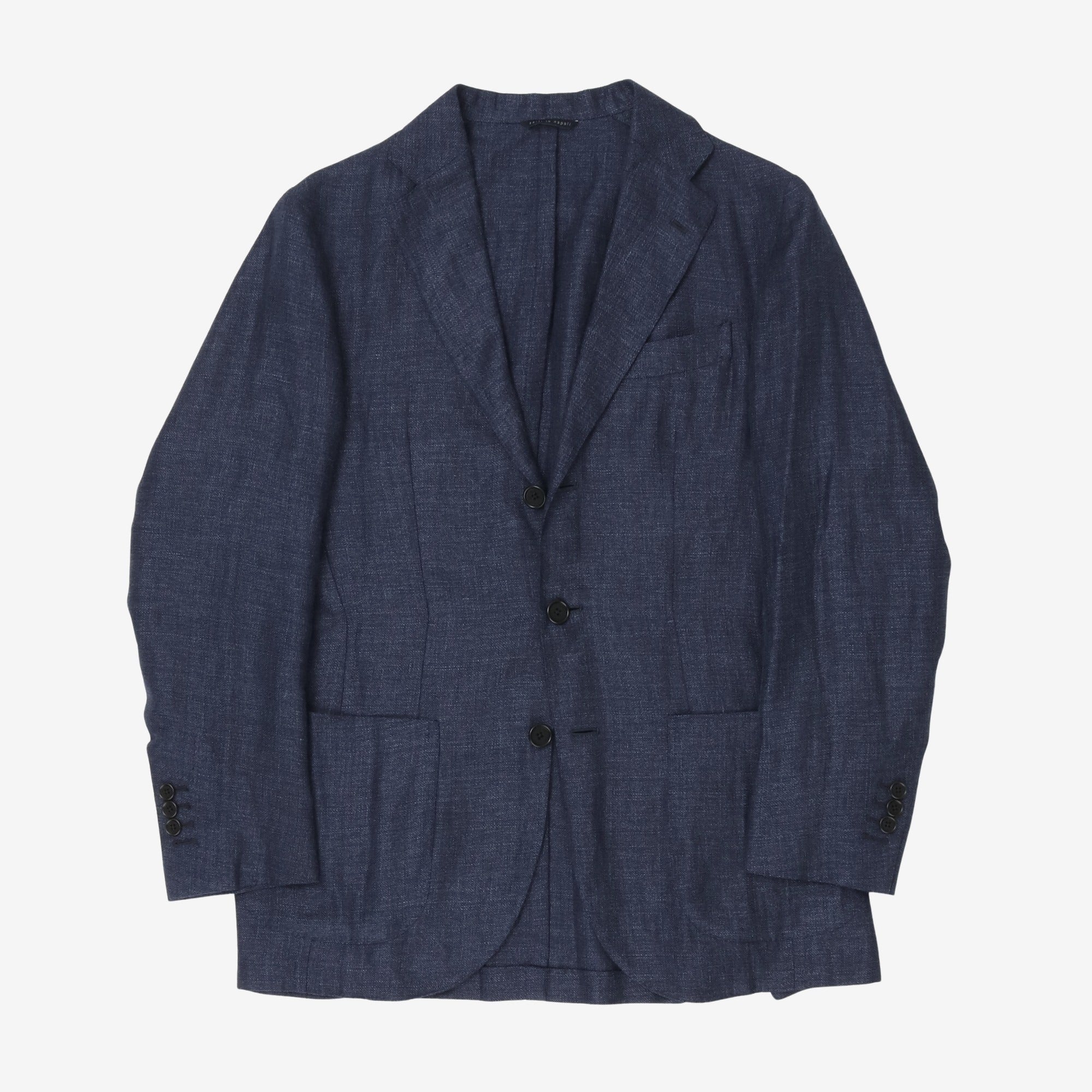 Linen Wool Blend Blazer