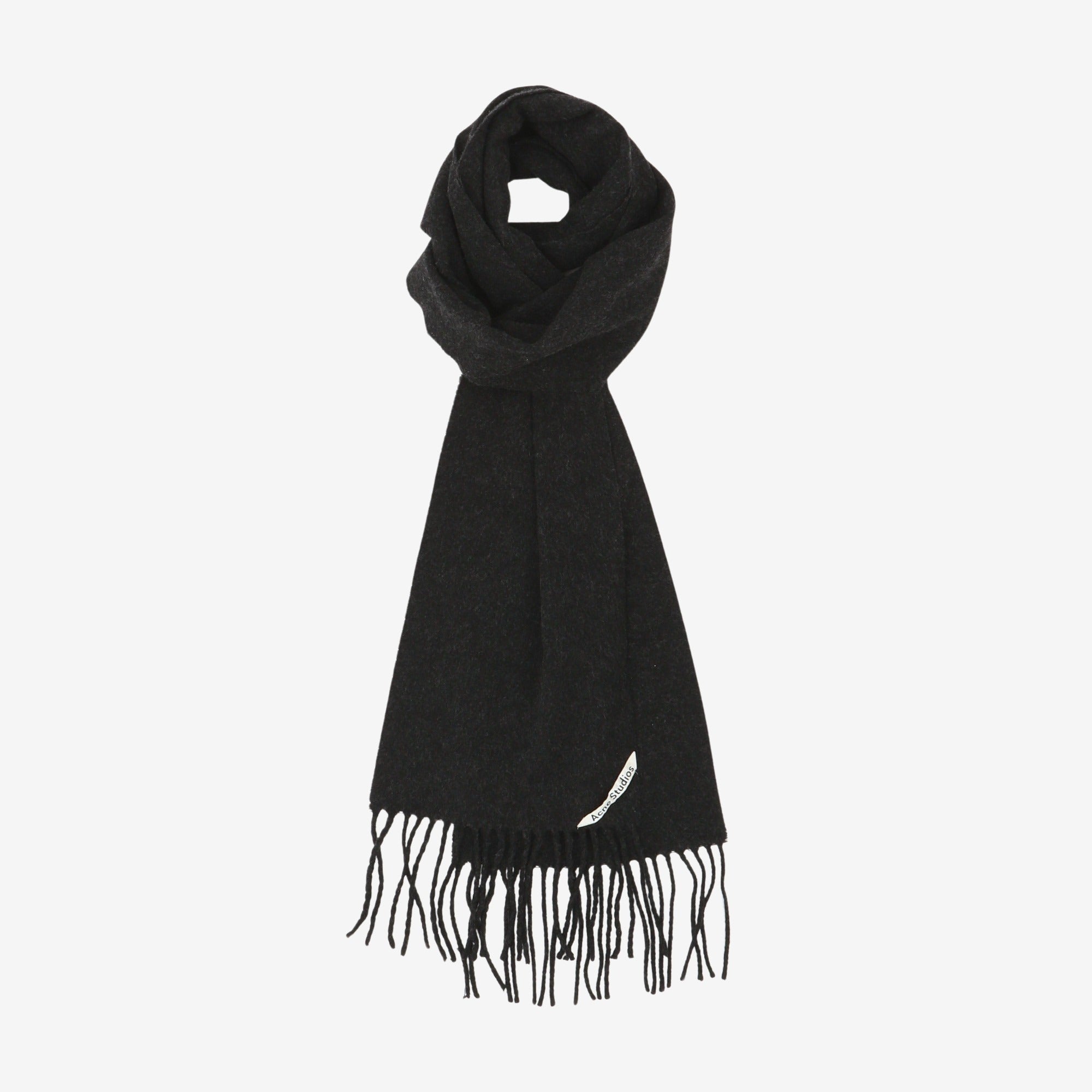 Fringe Wool Scarf