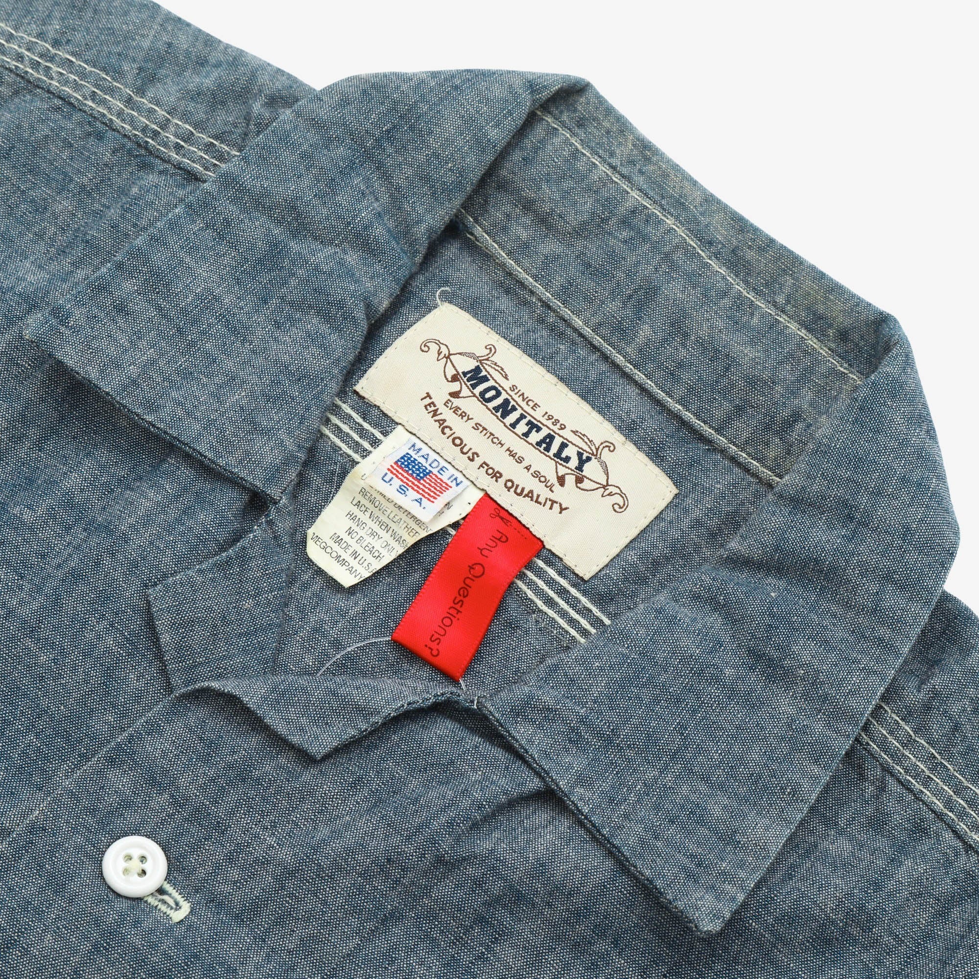 Monitaly SS Chambray Shirt – Marrkt