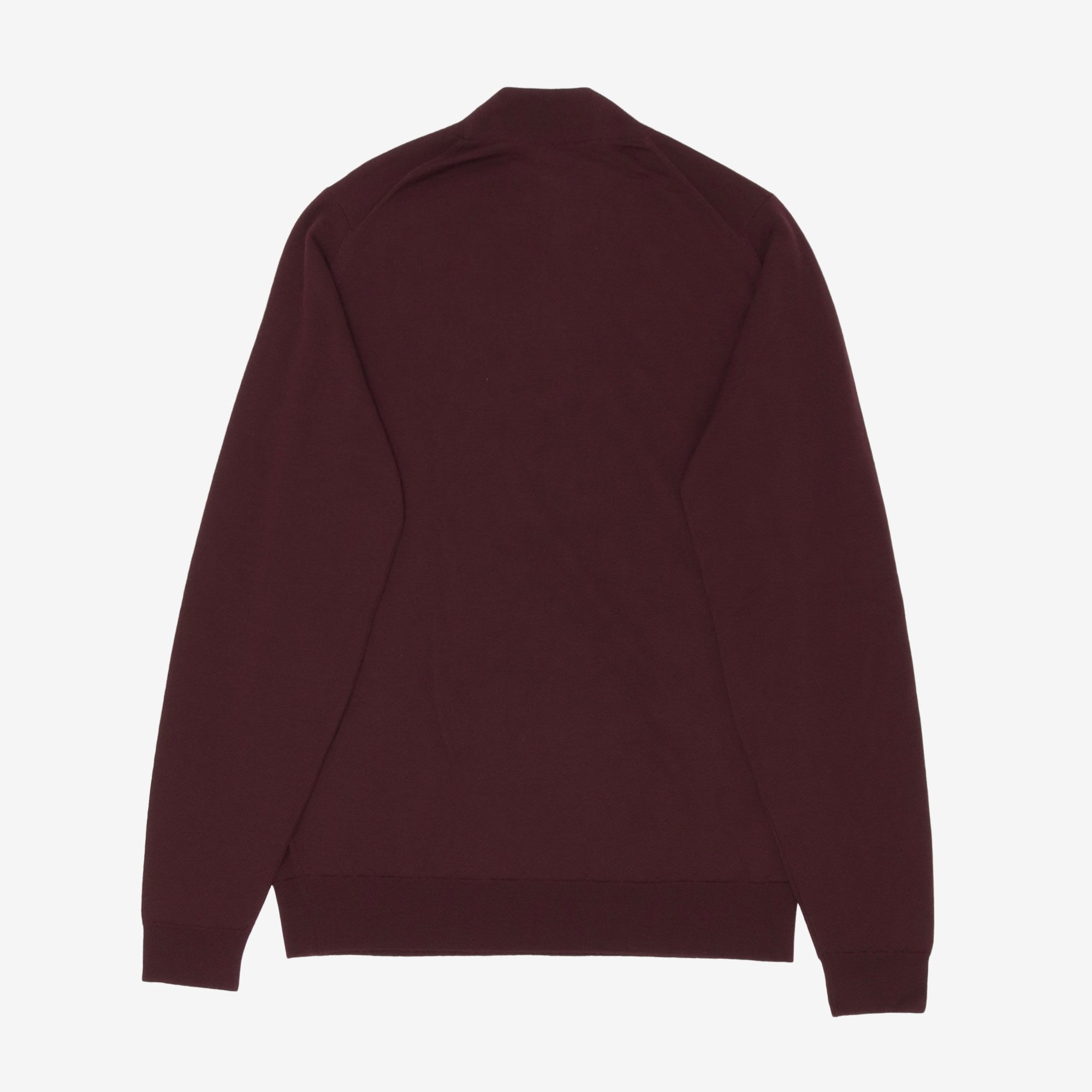 Wool Mock Neck Sweater