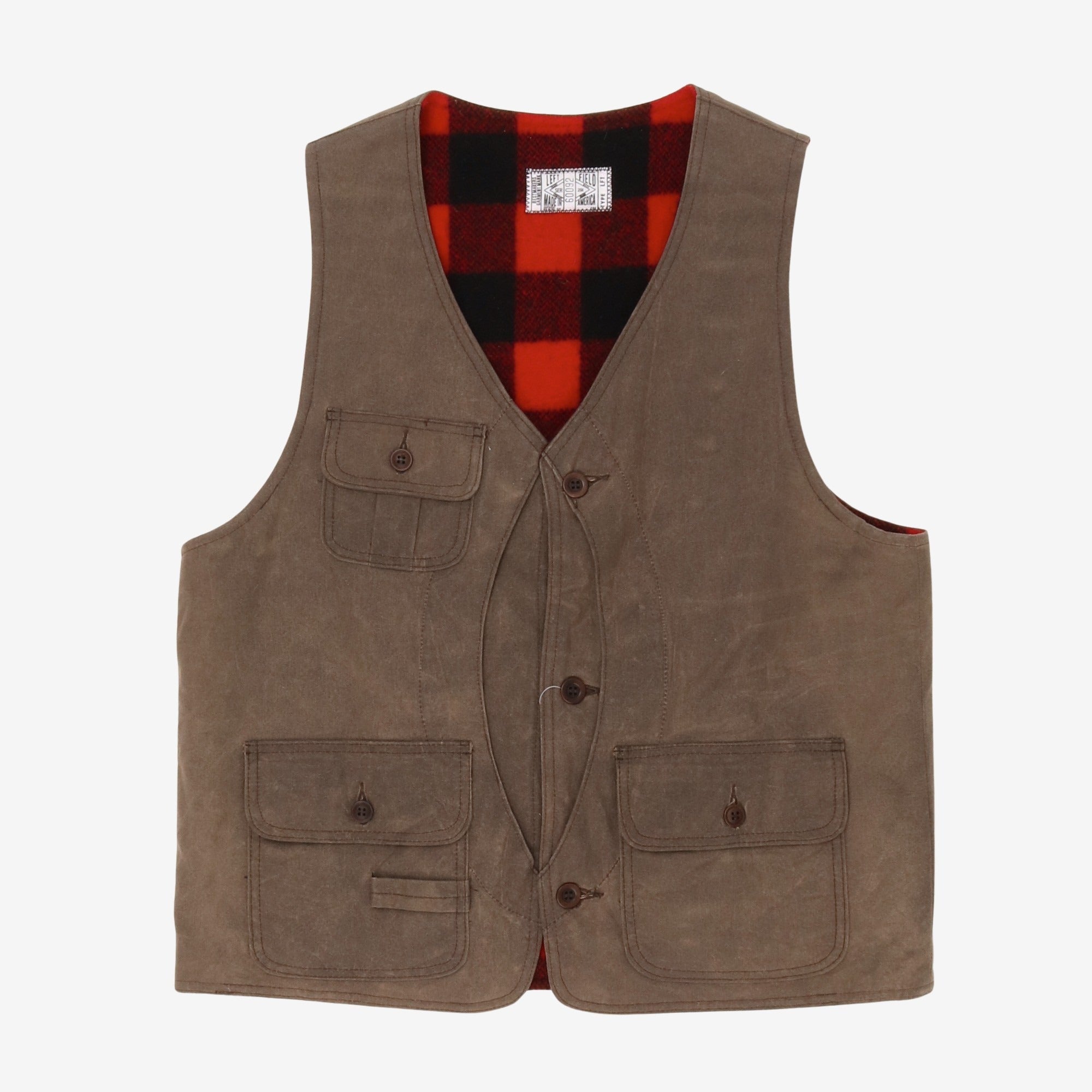 Waxed Canvas Hunting Vest