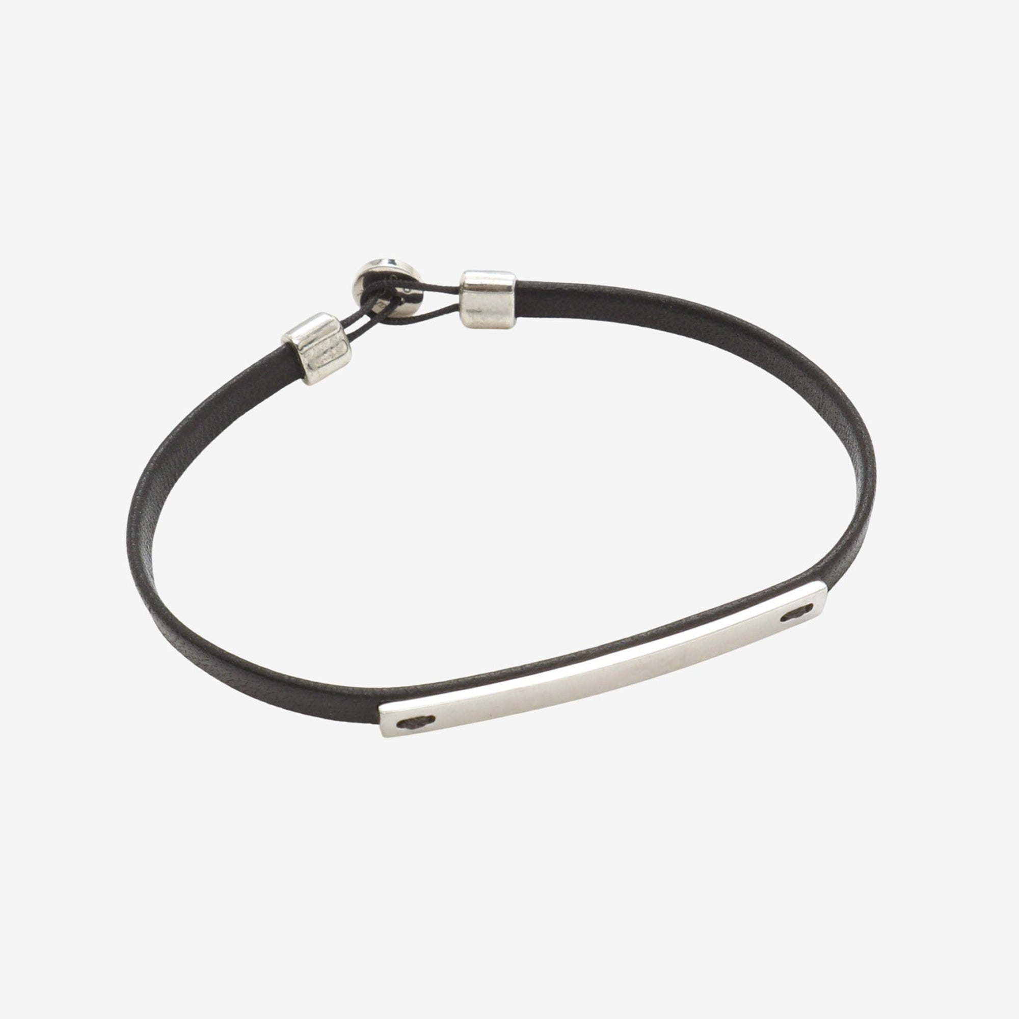 Nexus ID Leather Bracelet