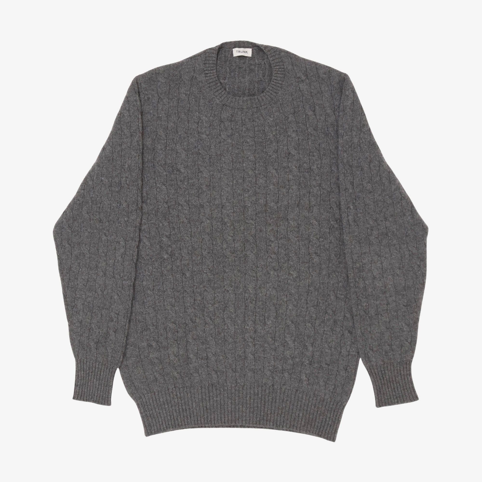 Cashmere Cable Knit Sweater