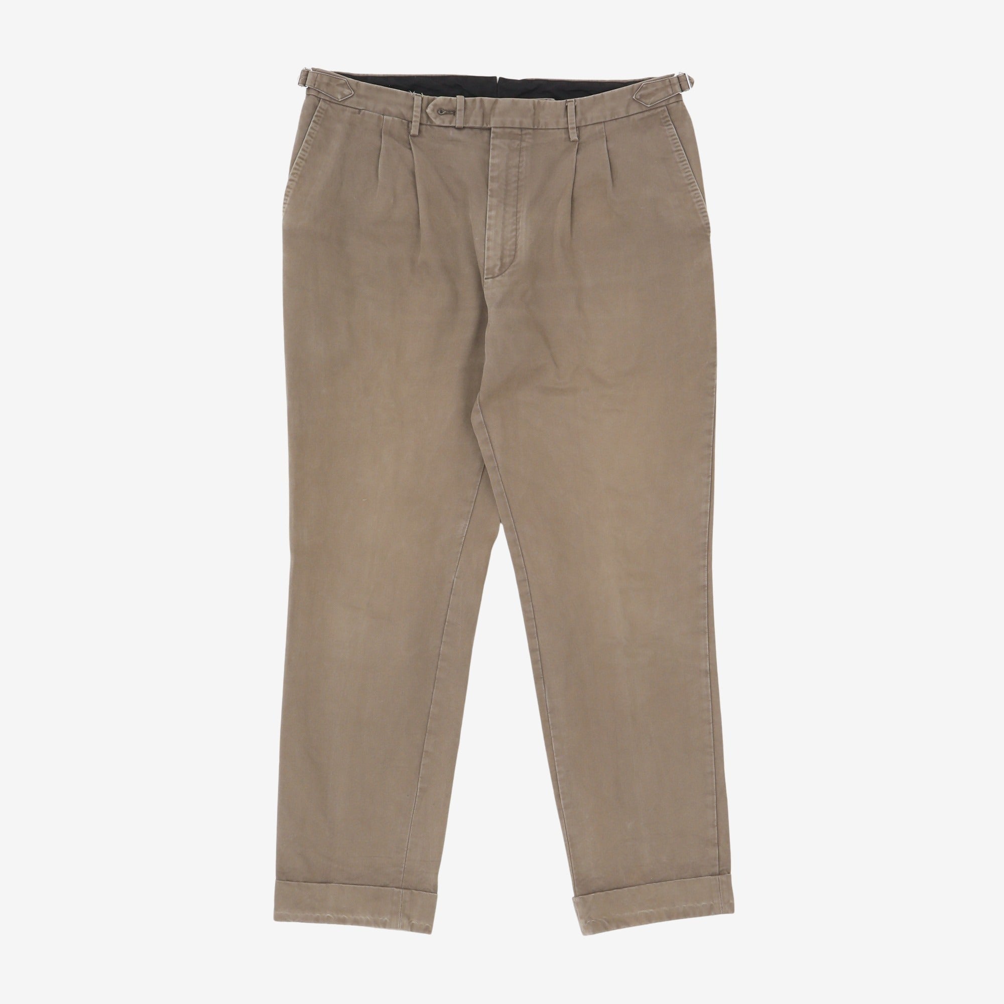 Pleated Twill Sport Chino