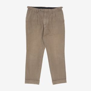 Pleated Twill Sport Chino