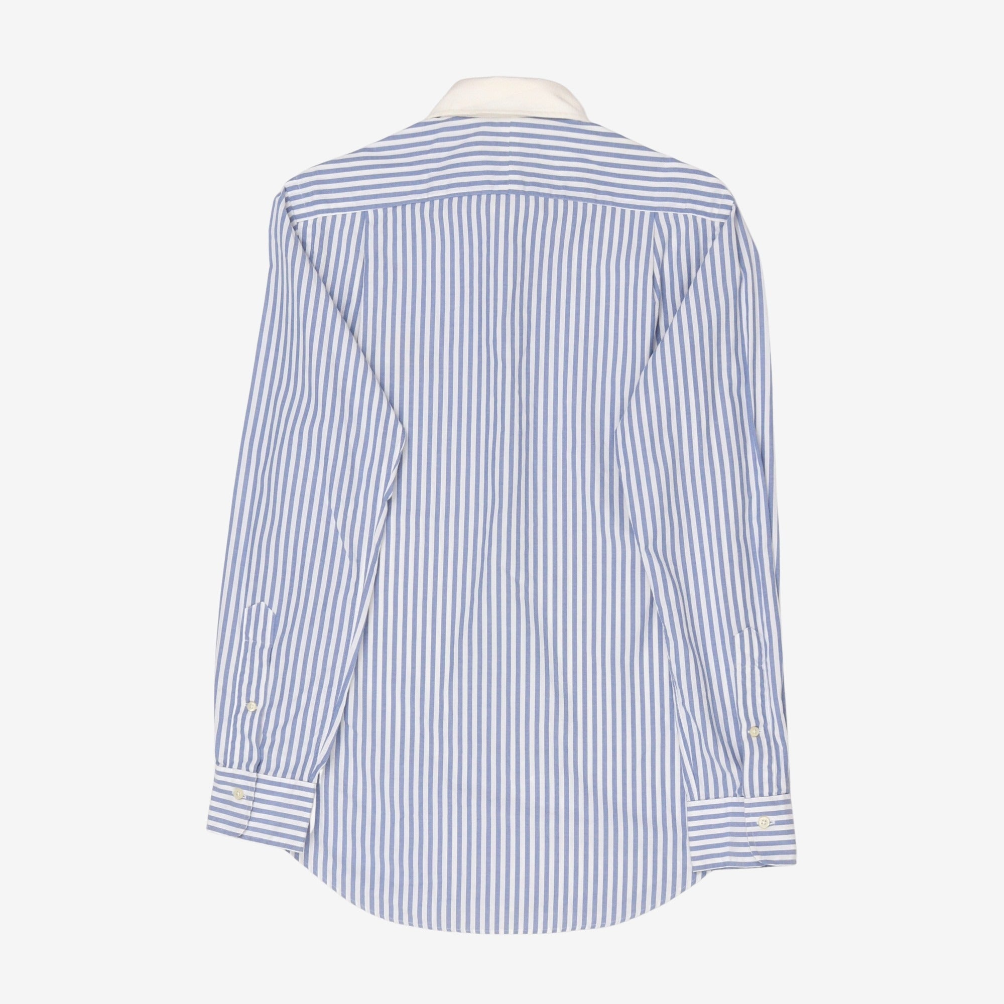 Embroidered Striped Shirt