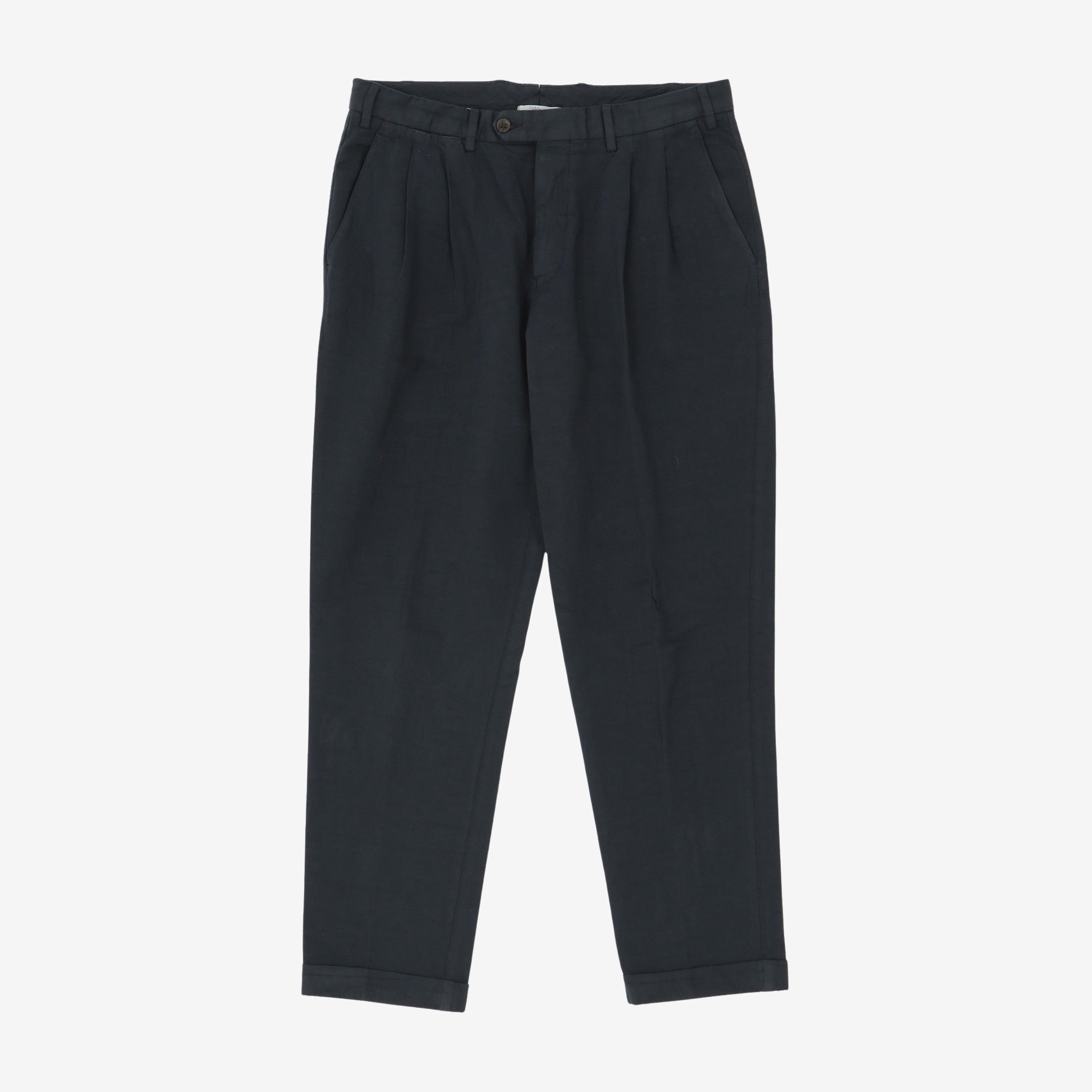 Double Pleat Trousers