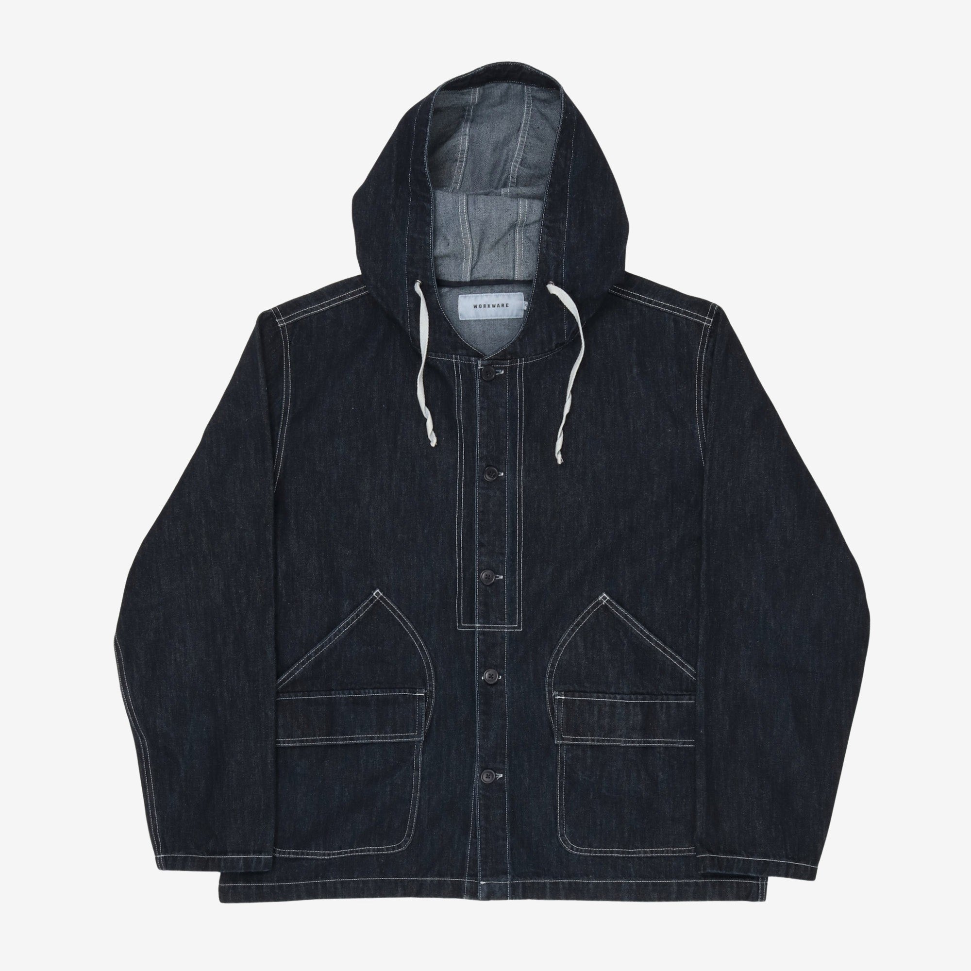 Denim Hooded Jacket