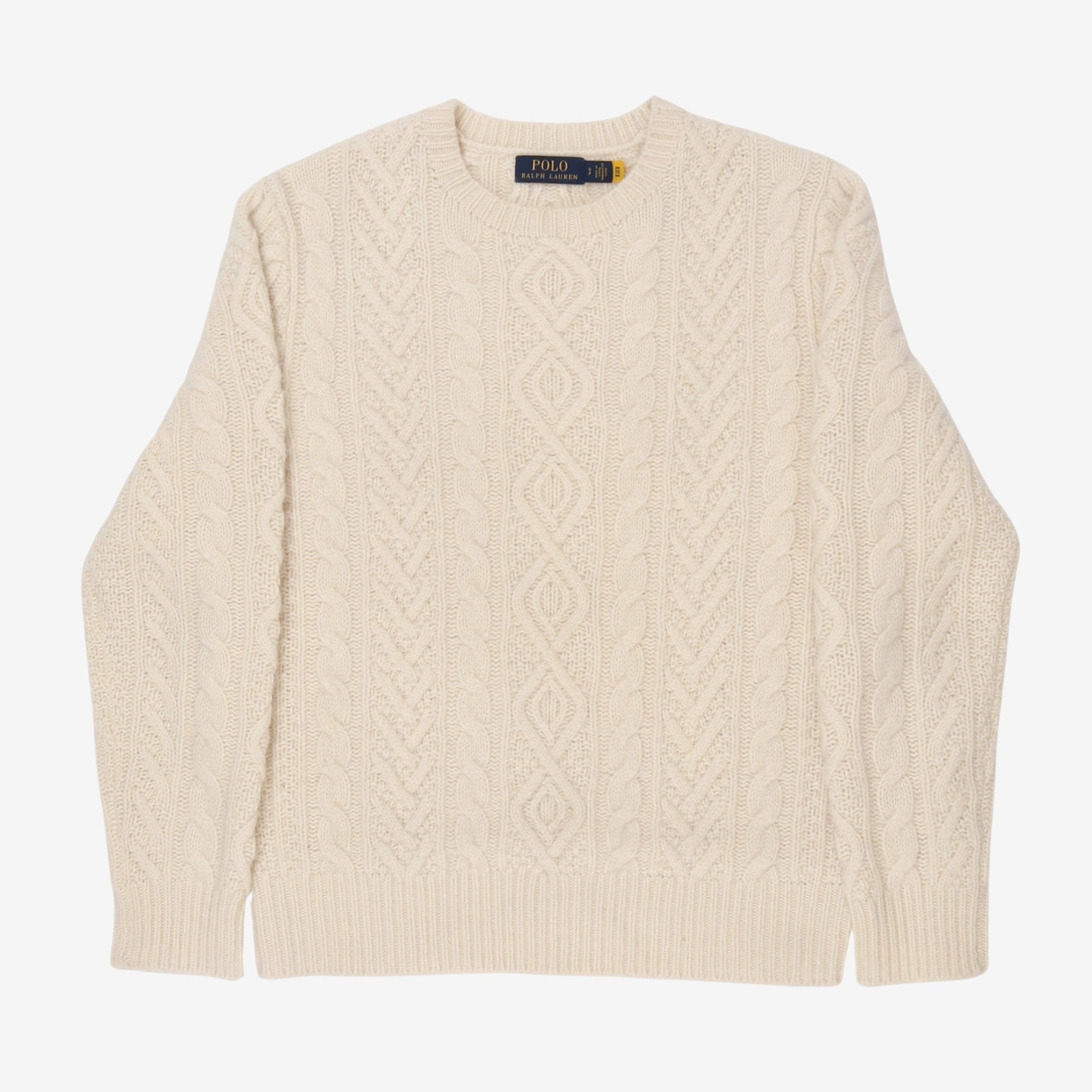 Cable Knit Wool Jumper