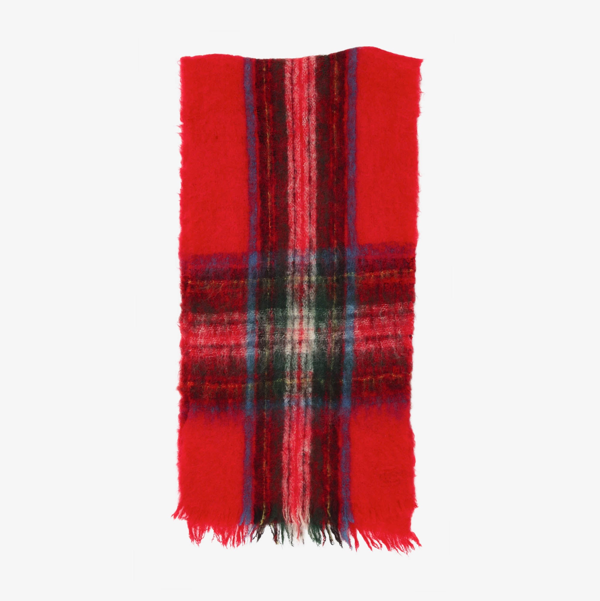 Mohair Striped Scarf