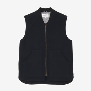 Quilted Wool Vest