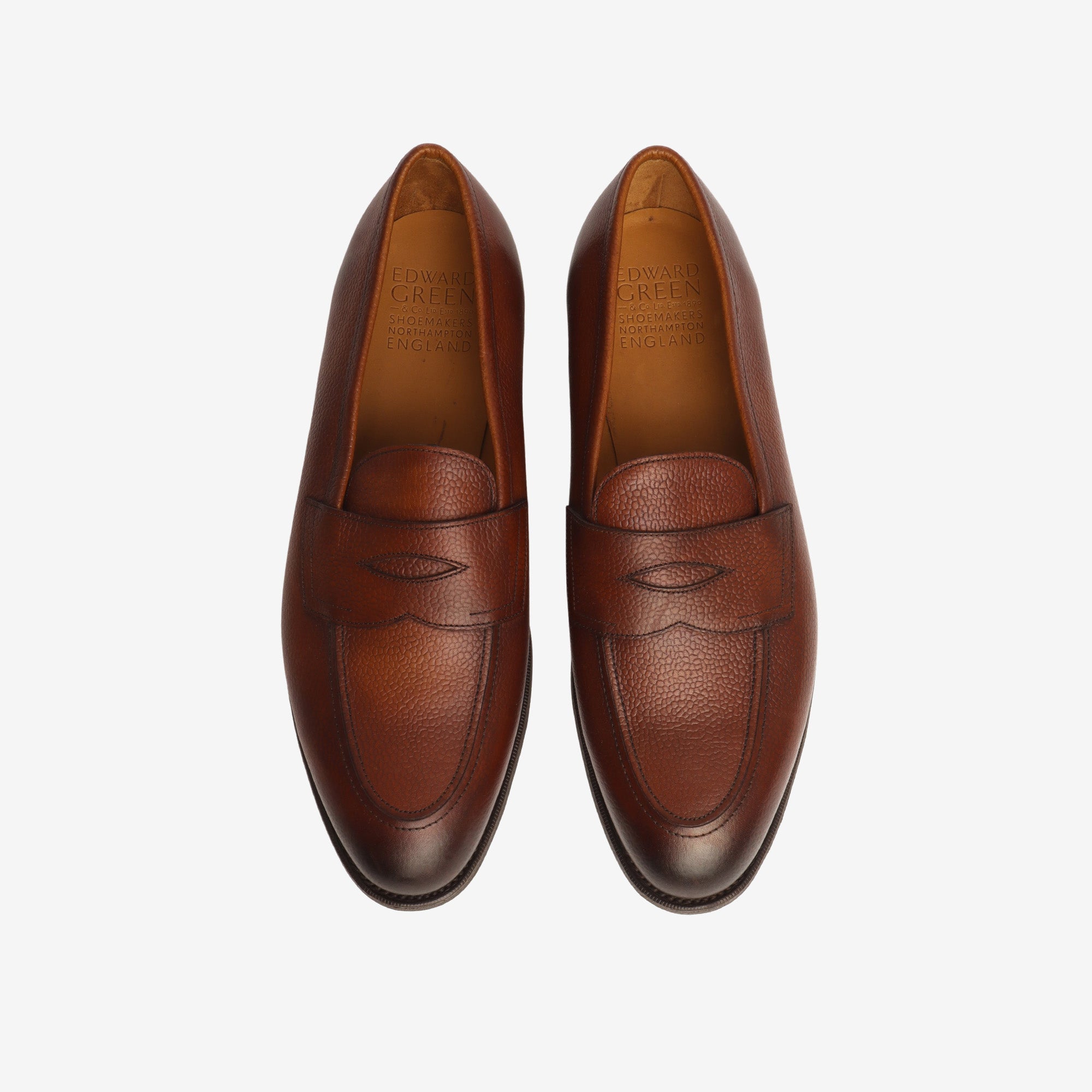 Grained Leather Piccadilly Loafer