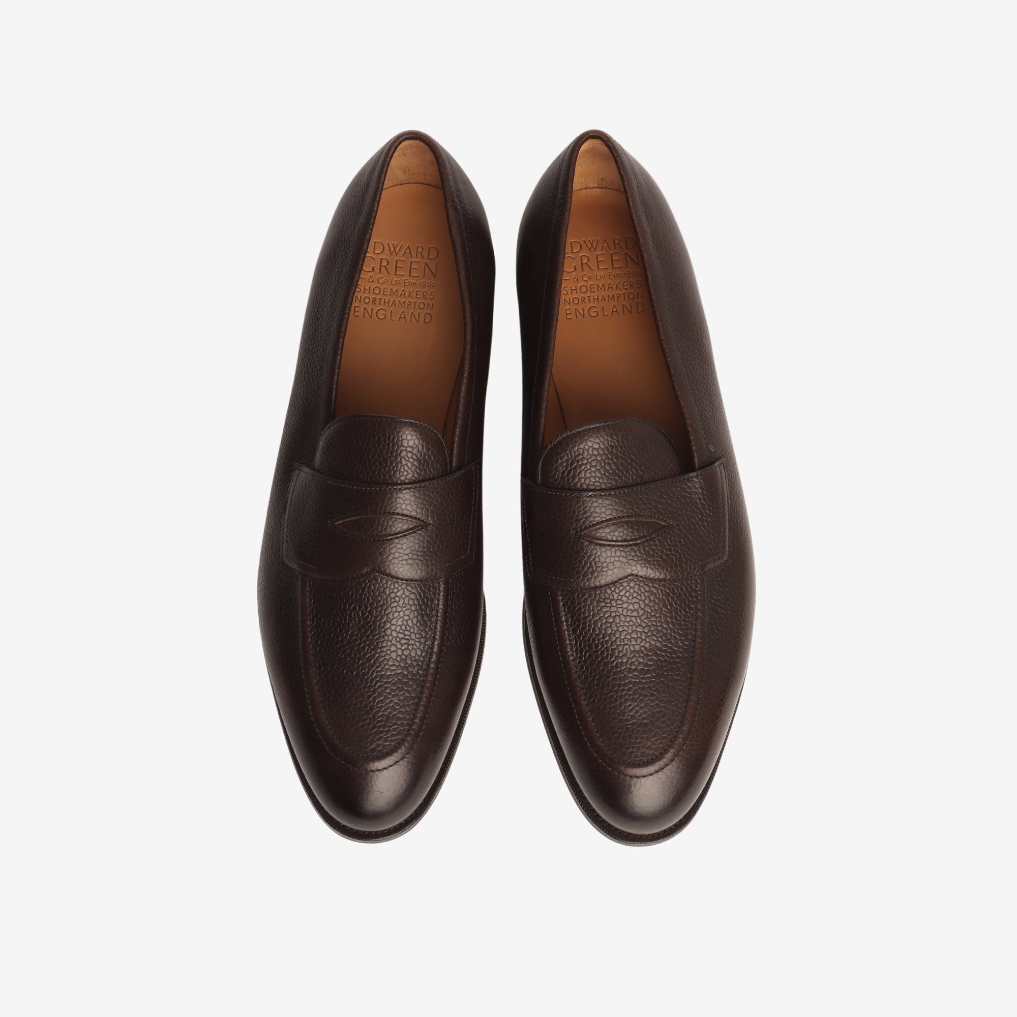 Grained Leather Piccadilly Loafer