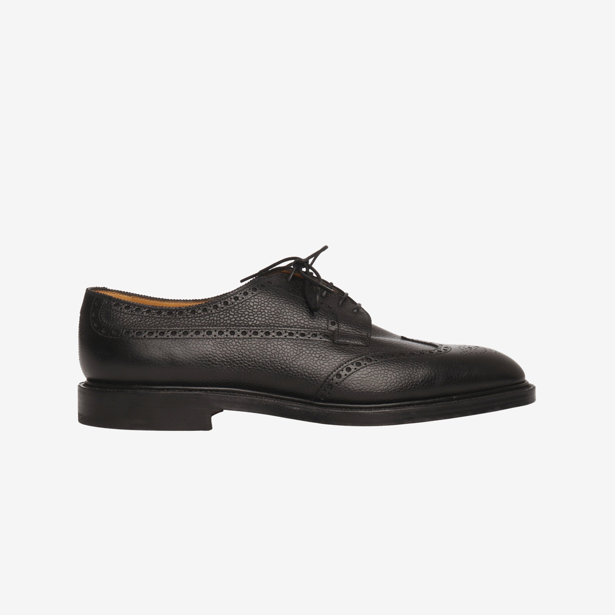 Grained Leather Oxford Brogue