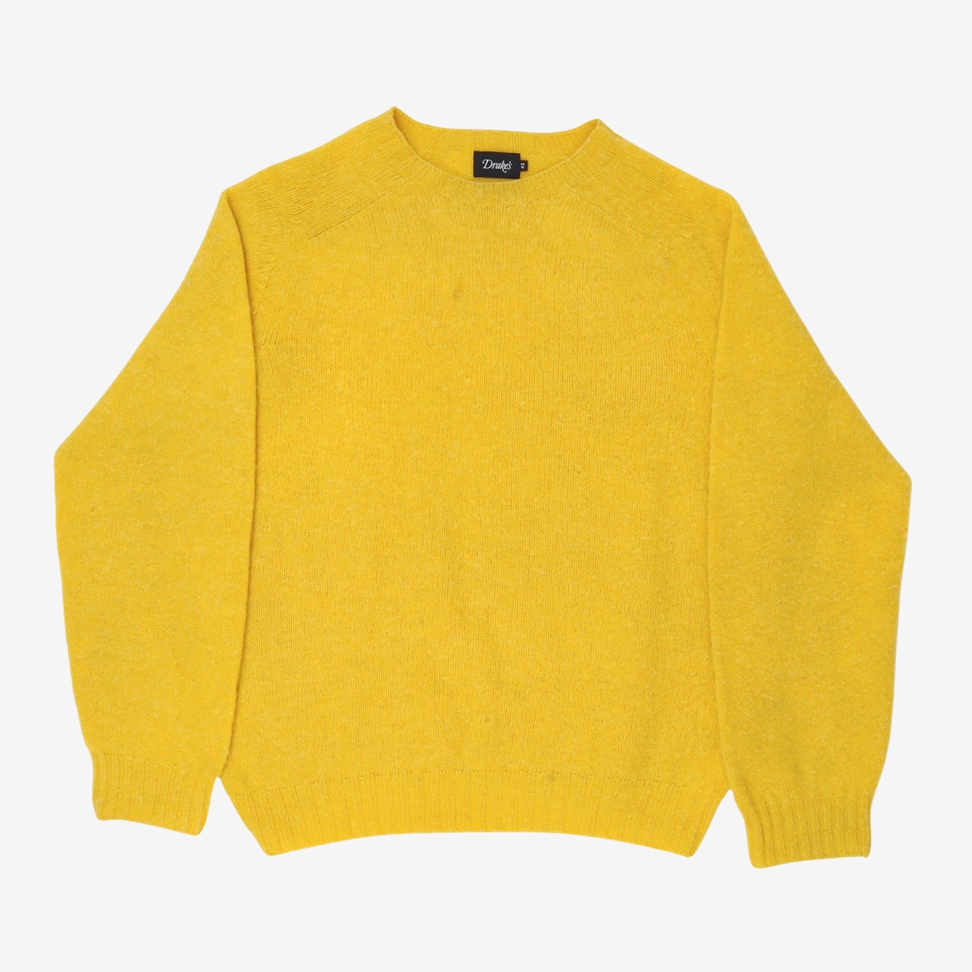 Brushed Shetland Crewneck Jumper