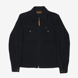 14oz Work Jacket Overdyed Black