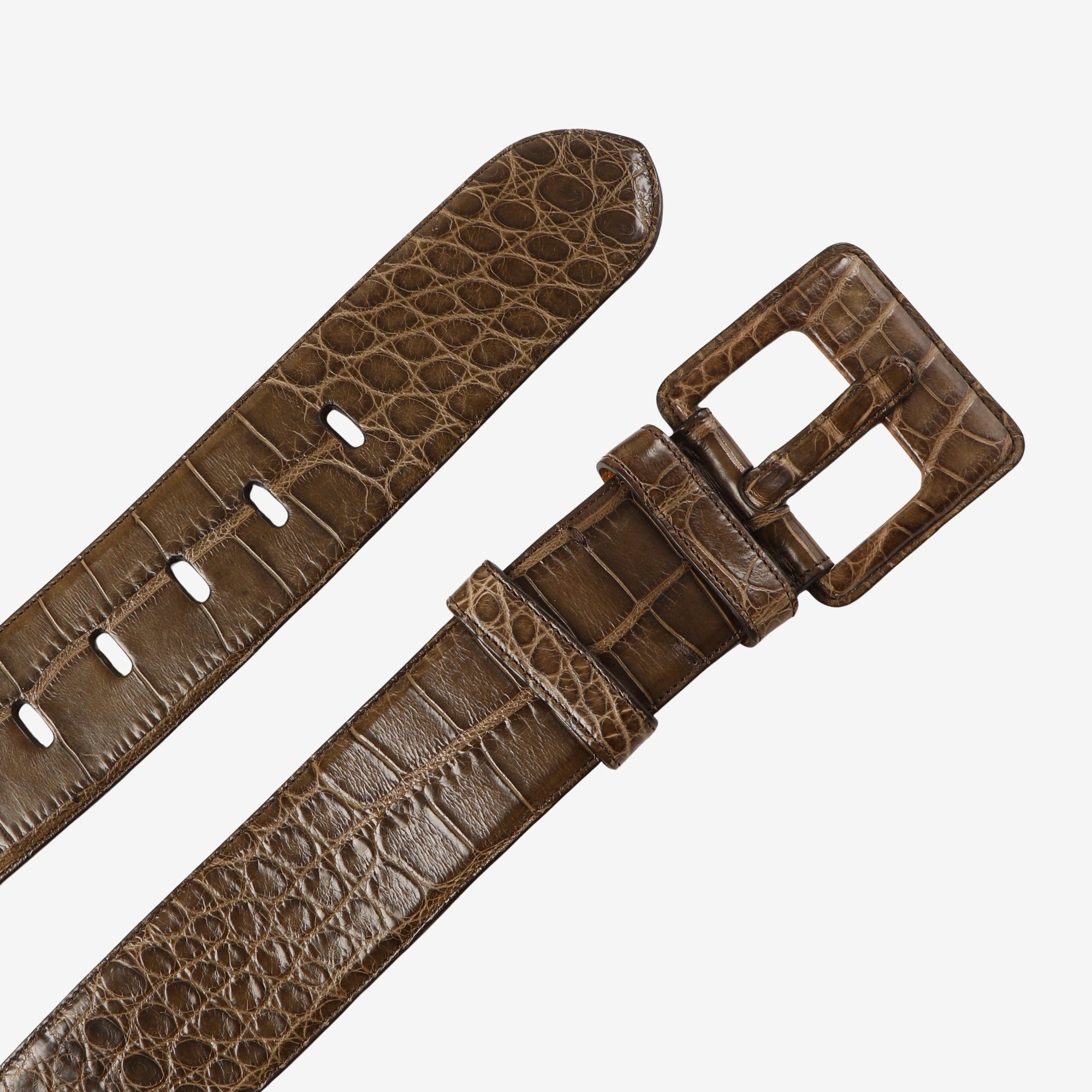 Purple Label Alligator Belt