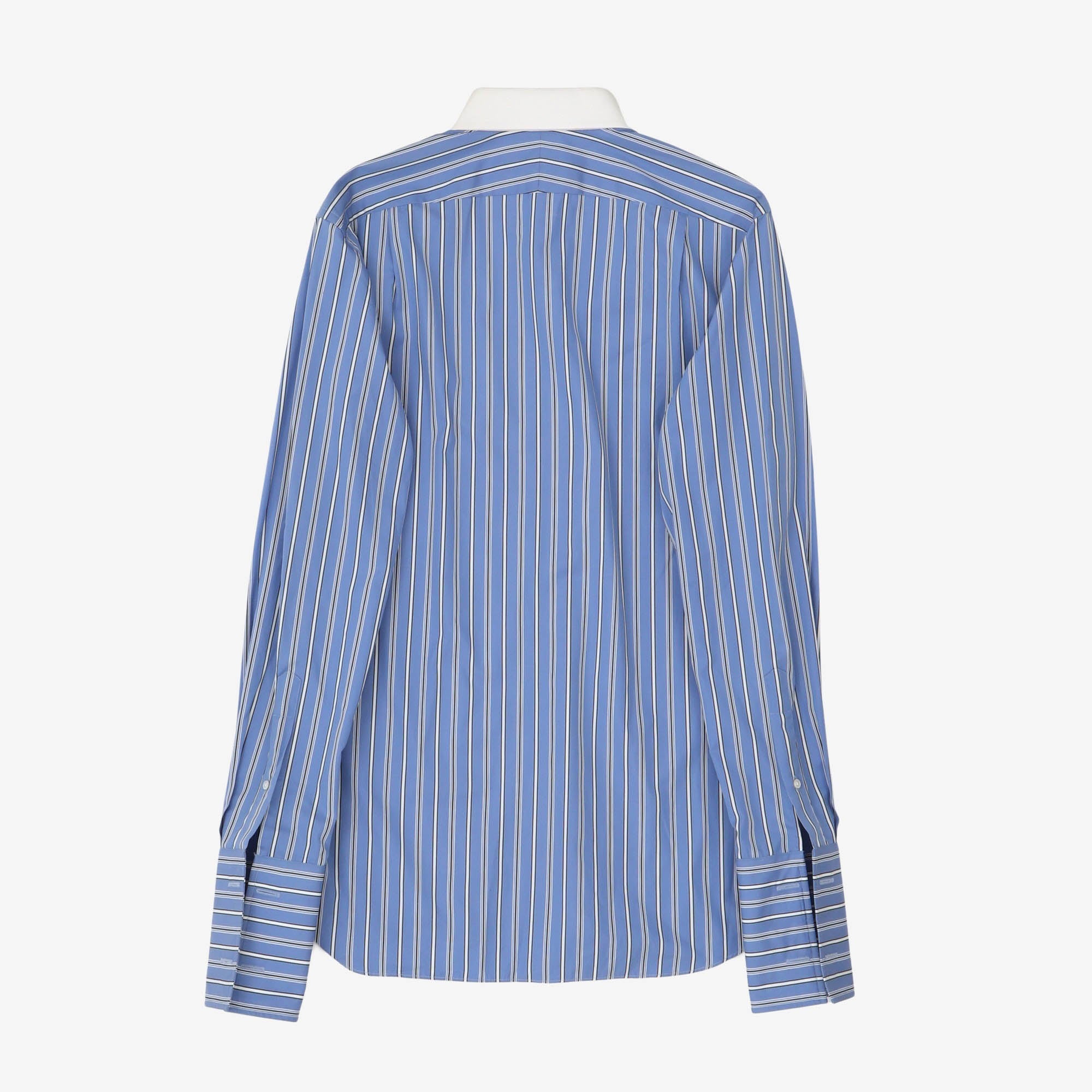 Purple Label Striped Tuxedo Shirt