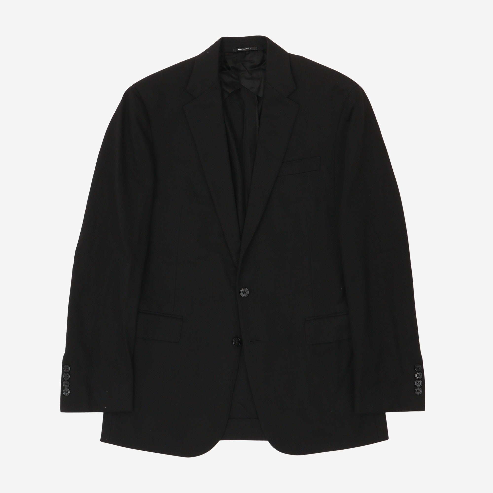 Black Label Bold Solid Twill 2-Piece Suit