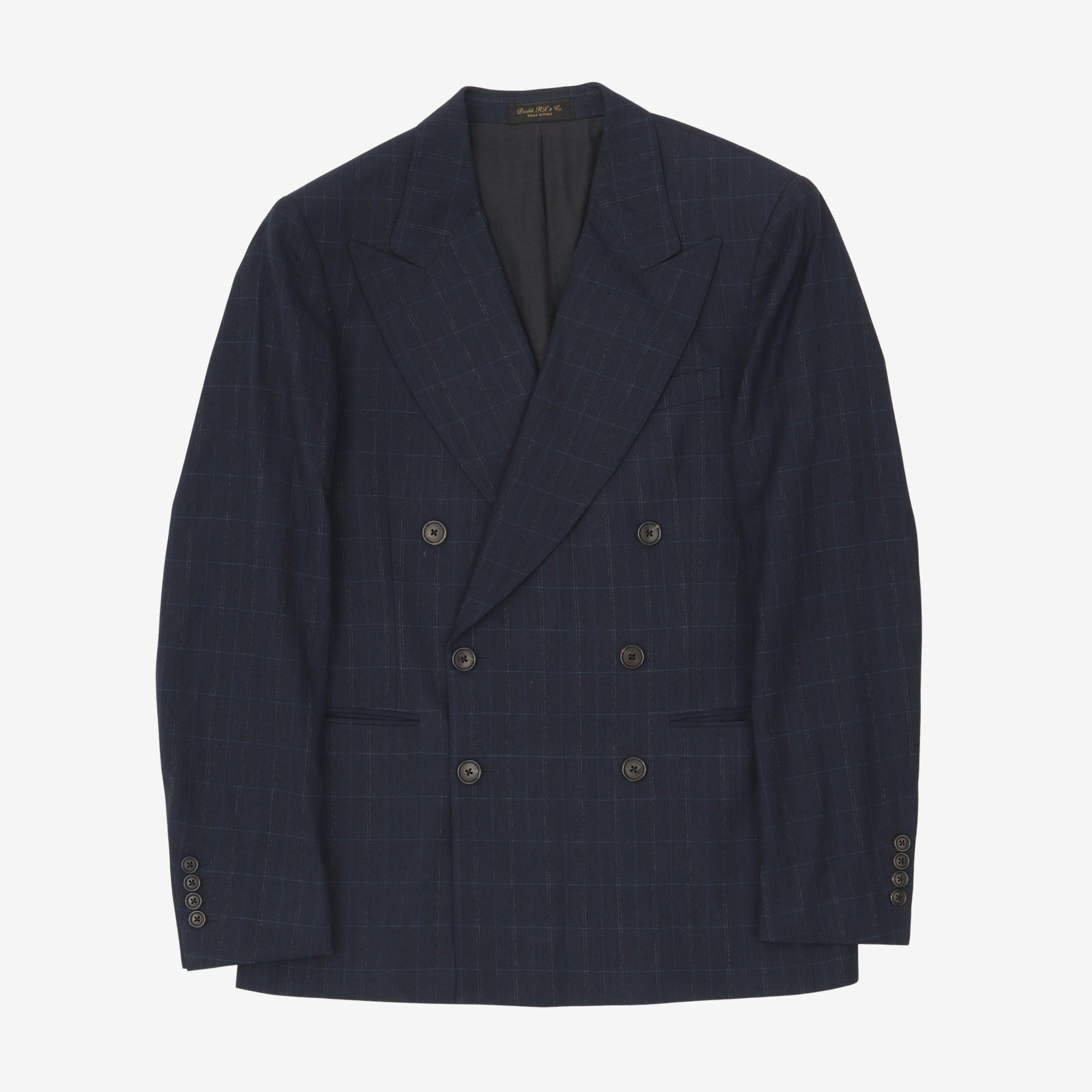 DB Check Wool Suit