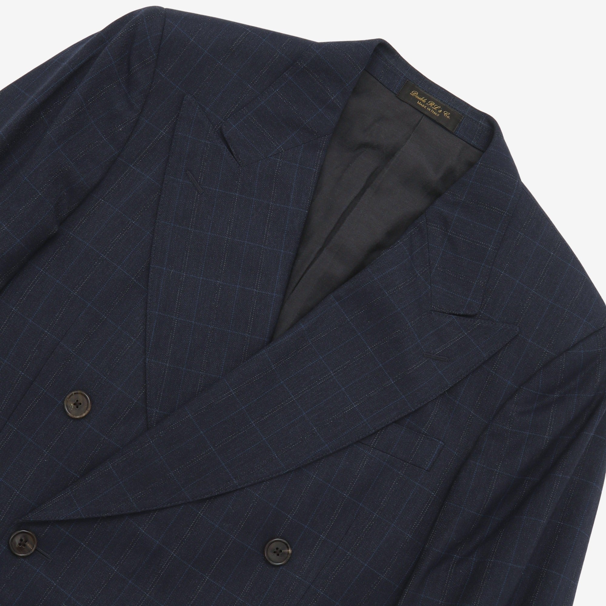 DB Check Wool Suit