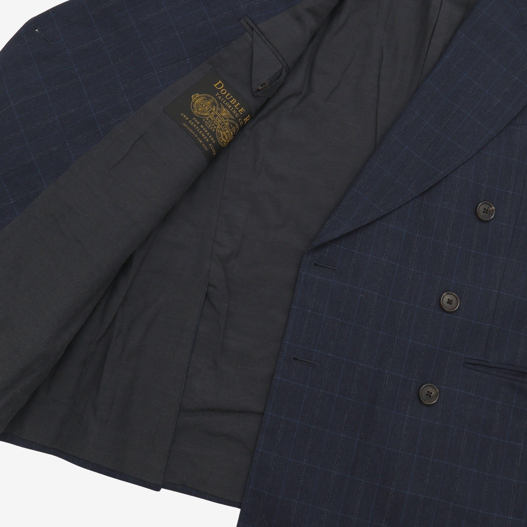 DB Check Wool Suit