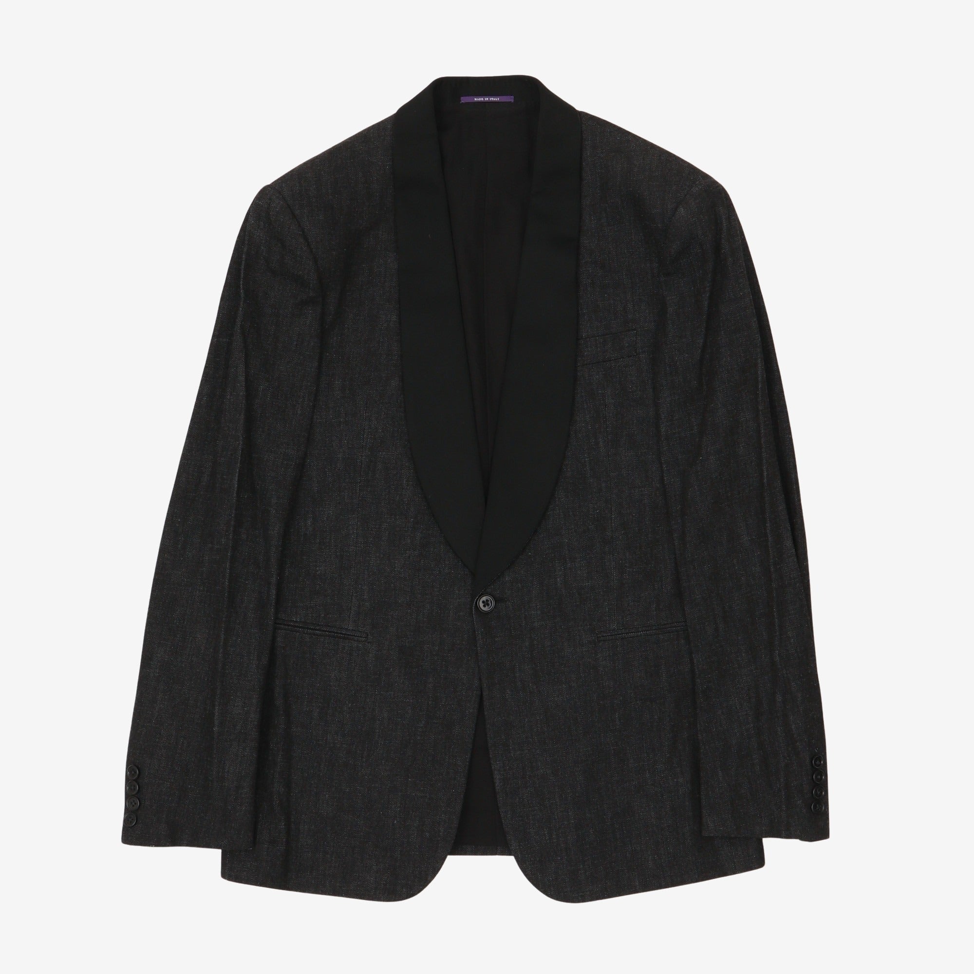 Purple Label 3-Piece Camden Denim Tuxedo Suit