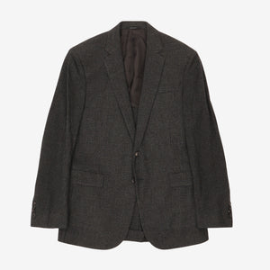 Black Label Glen Check 2-Piece Wool Suit